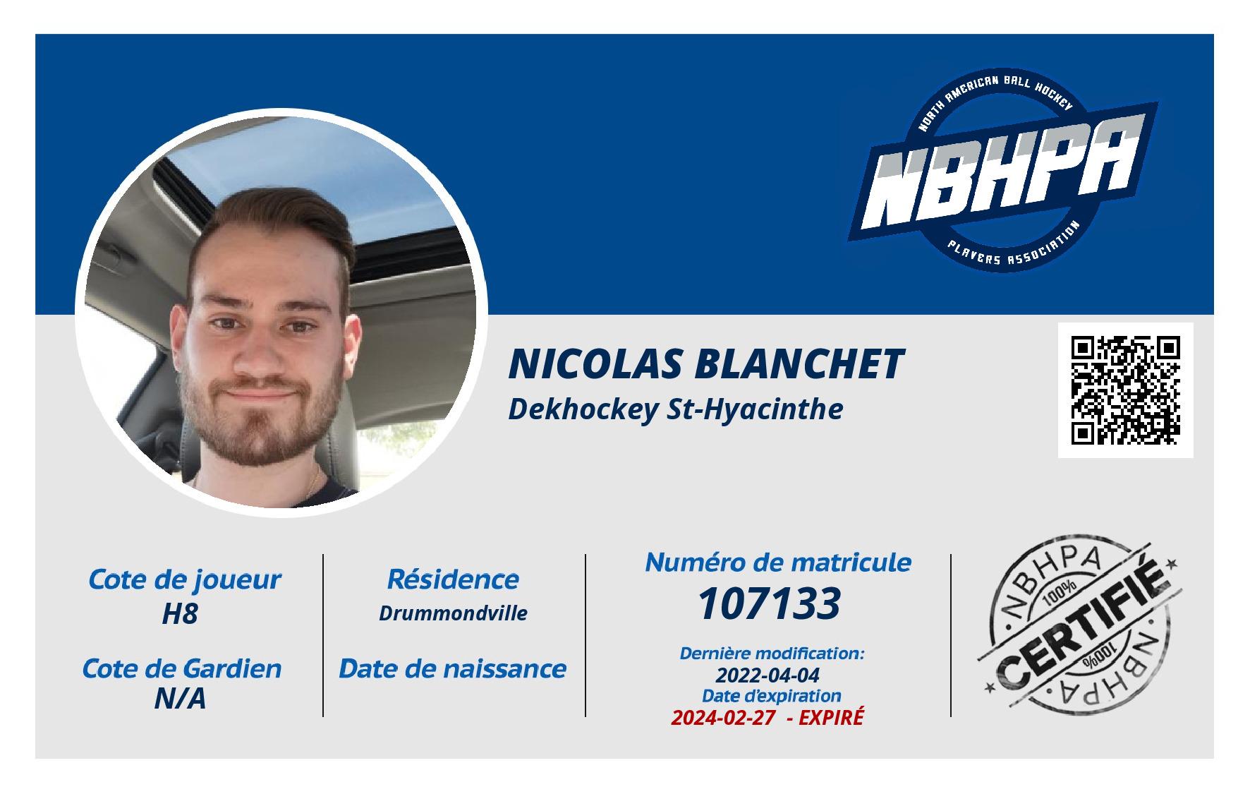 Nicolas Blanchet