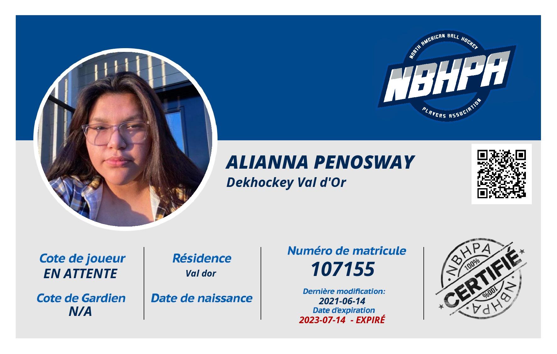 Alianna Penosway
