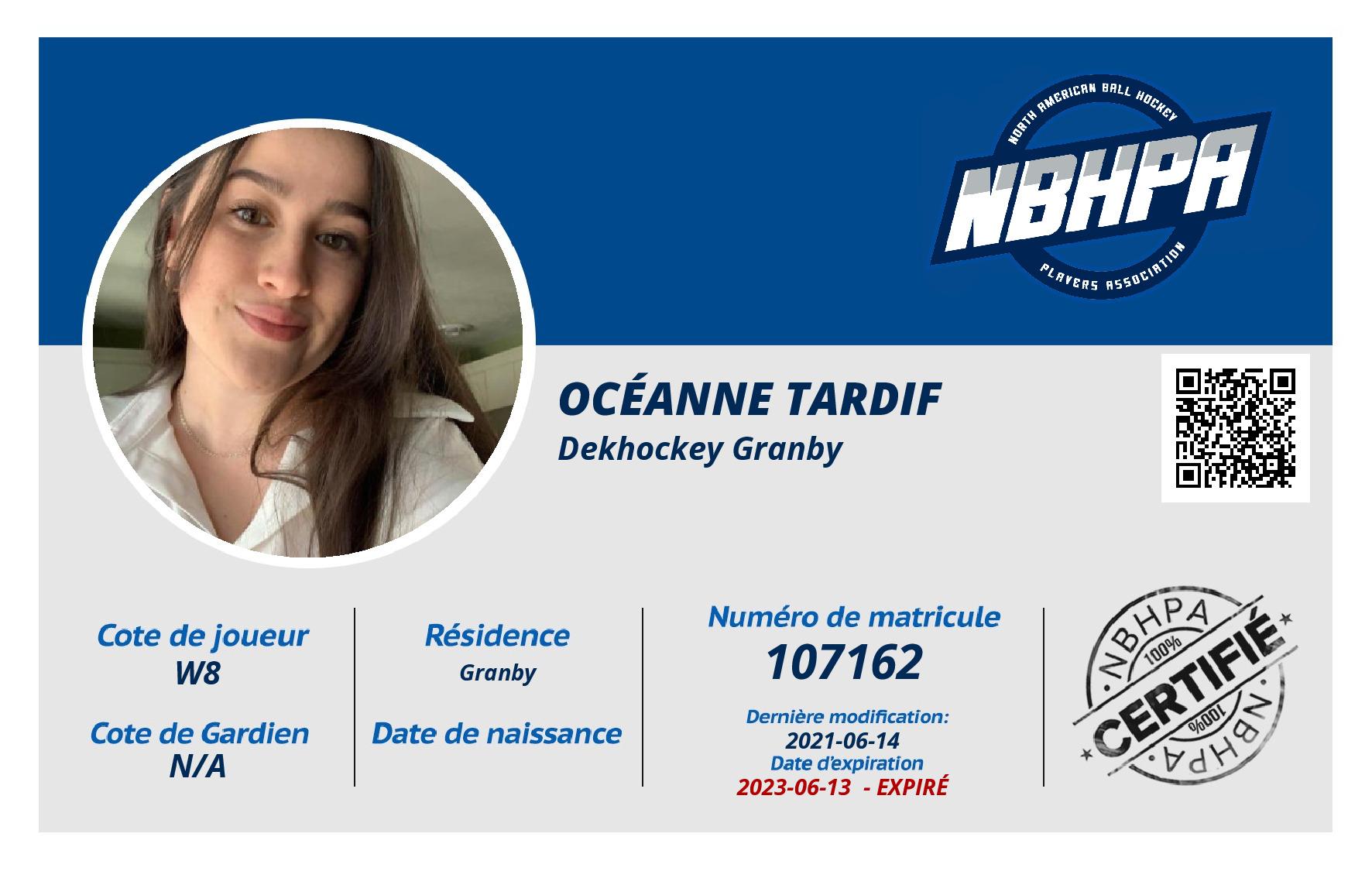 Océanne Tardif
