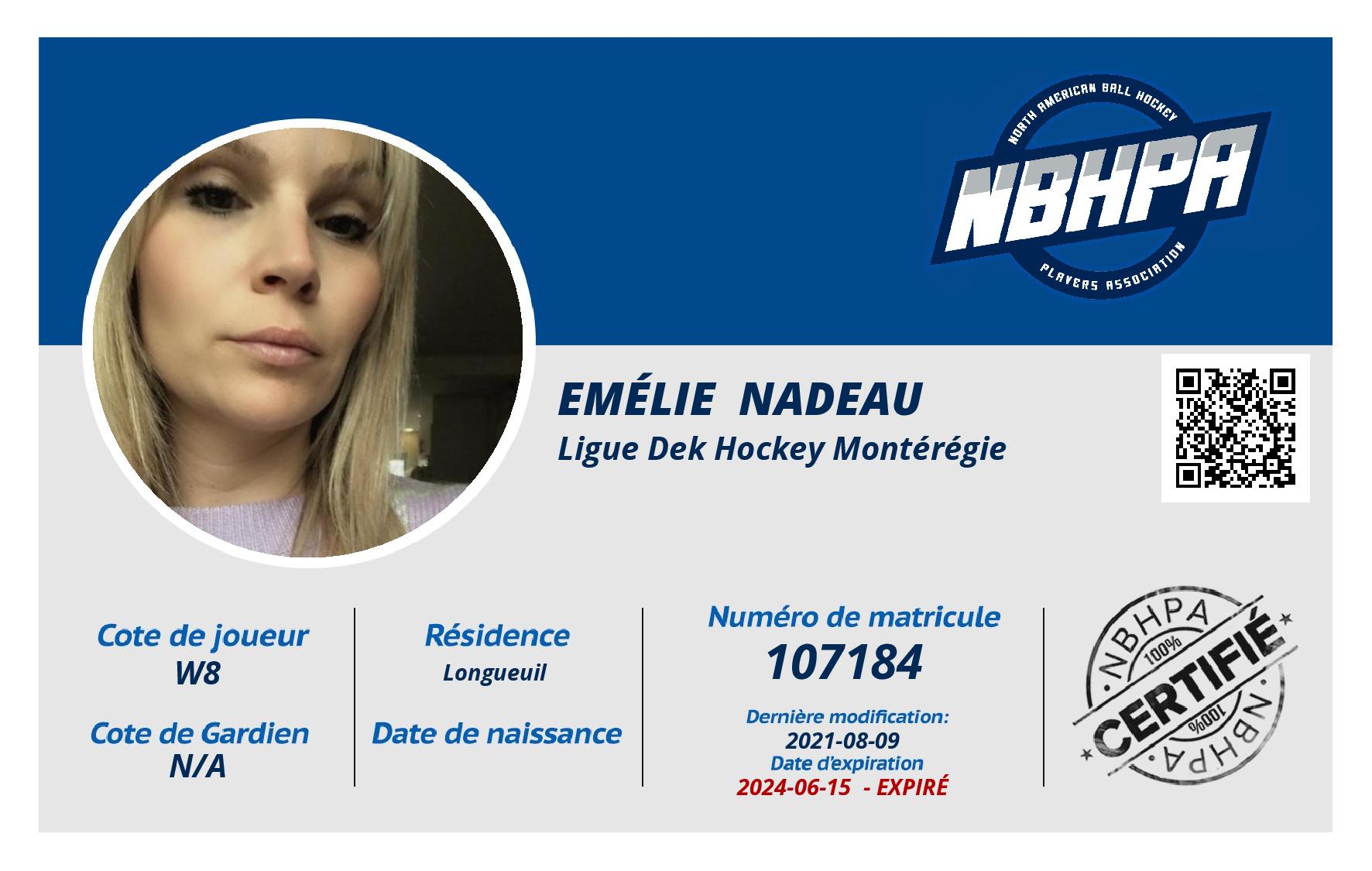Emélie  Nadeau 
