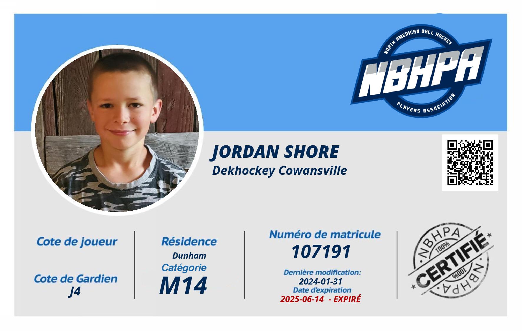Jordan Shore