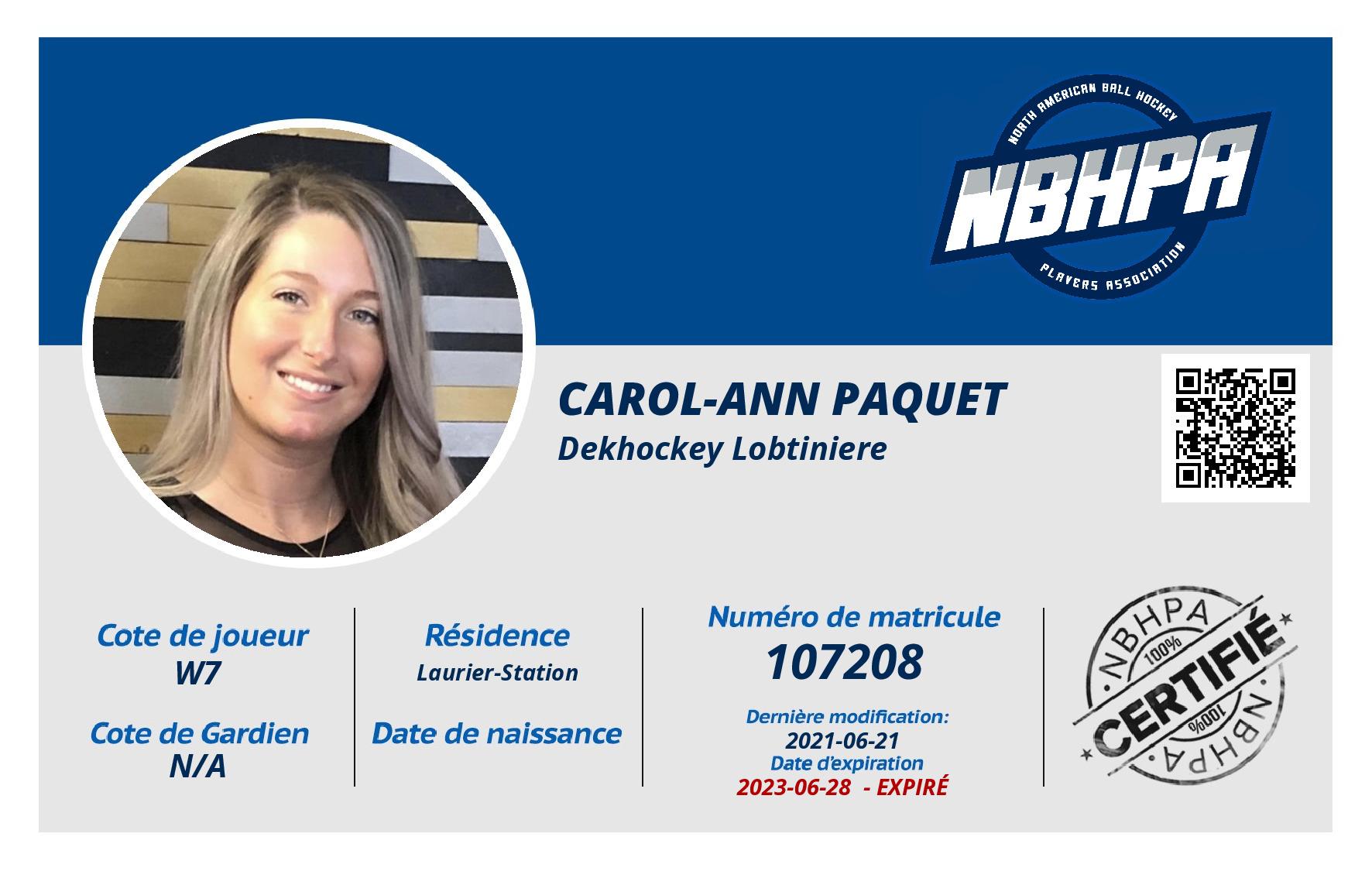 Carol-Ann Paquet