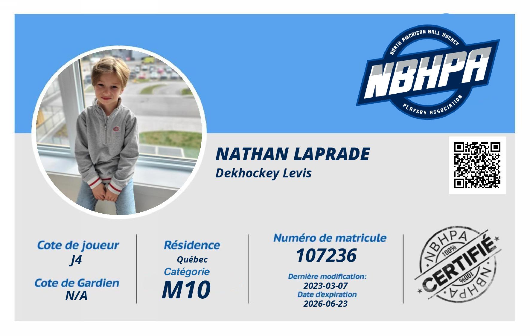 Nathan Laprade