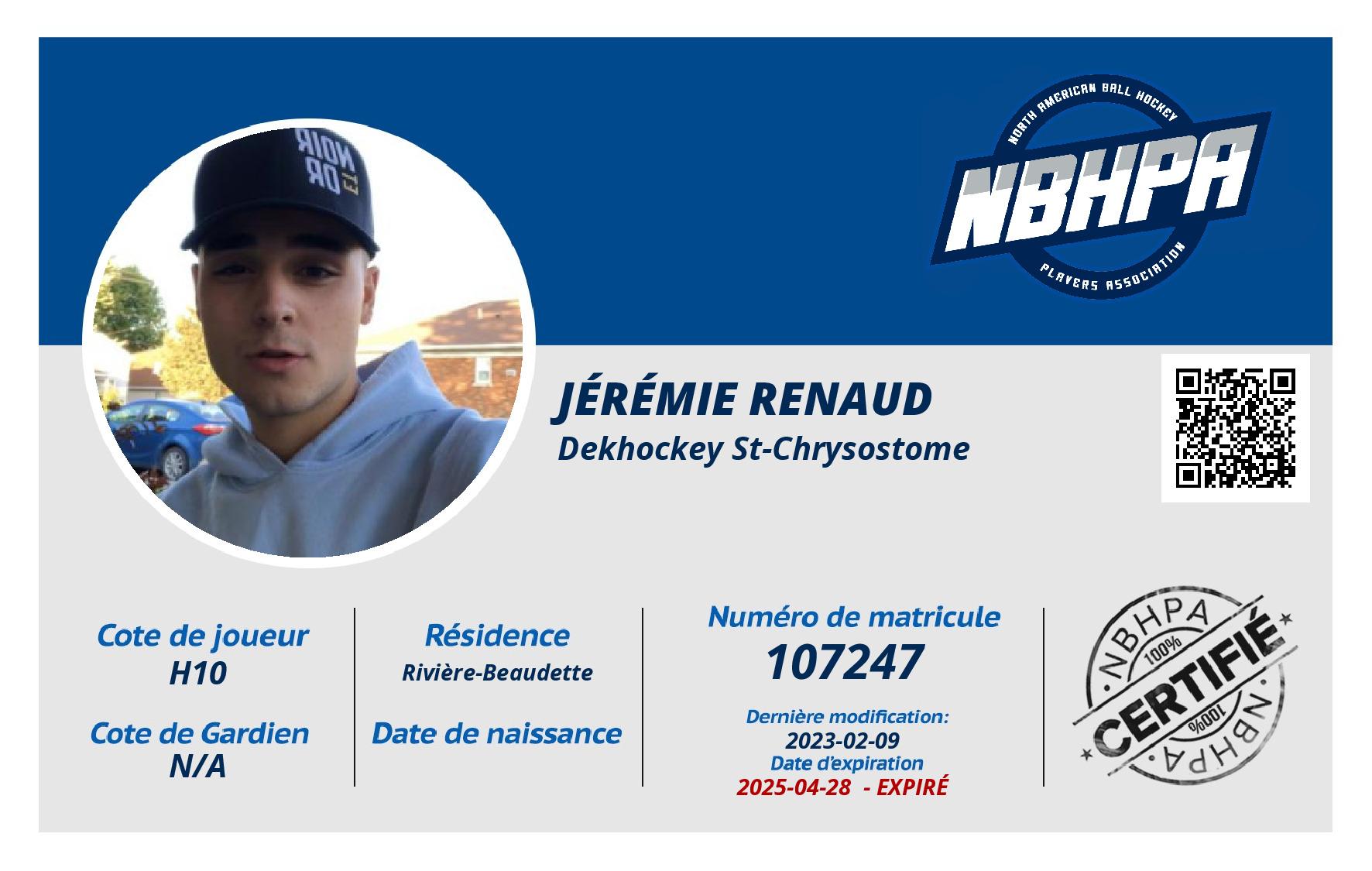 Jérémie Renaud