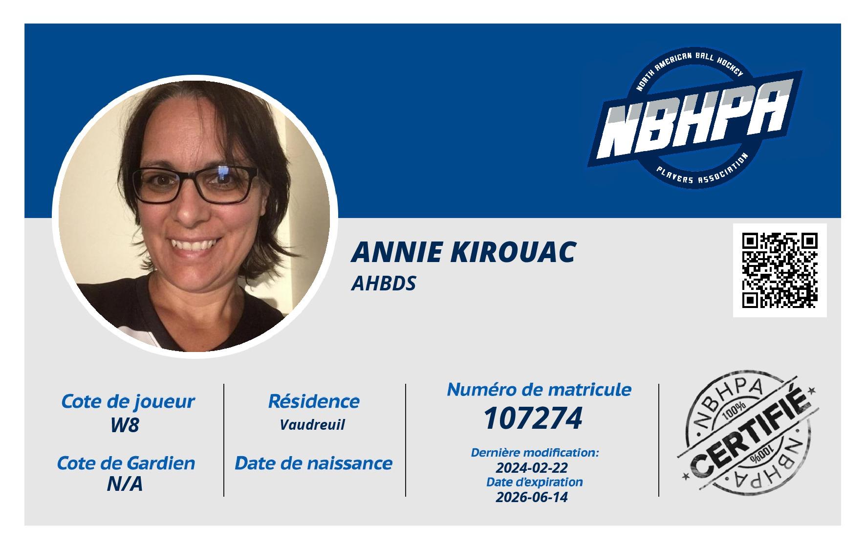 Annie Kirouac 