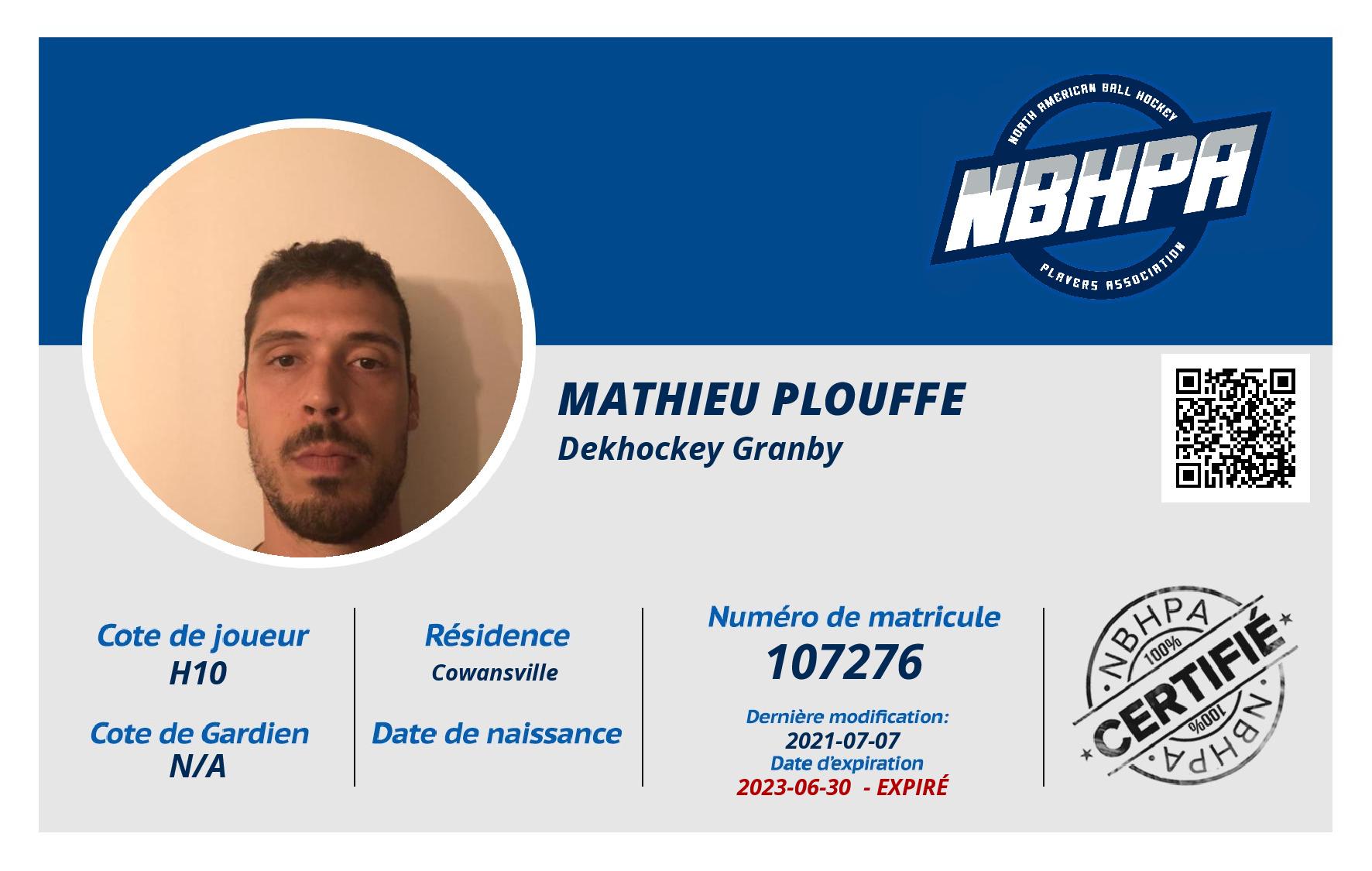 Mathieu Plouffe