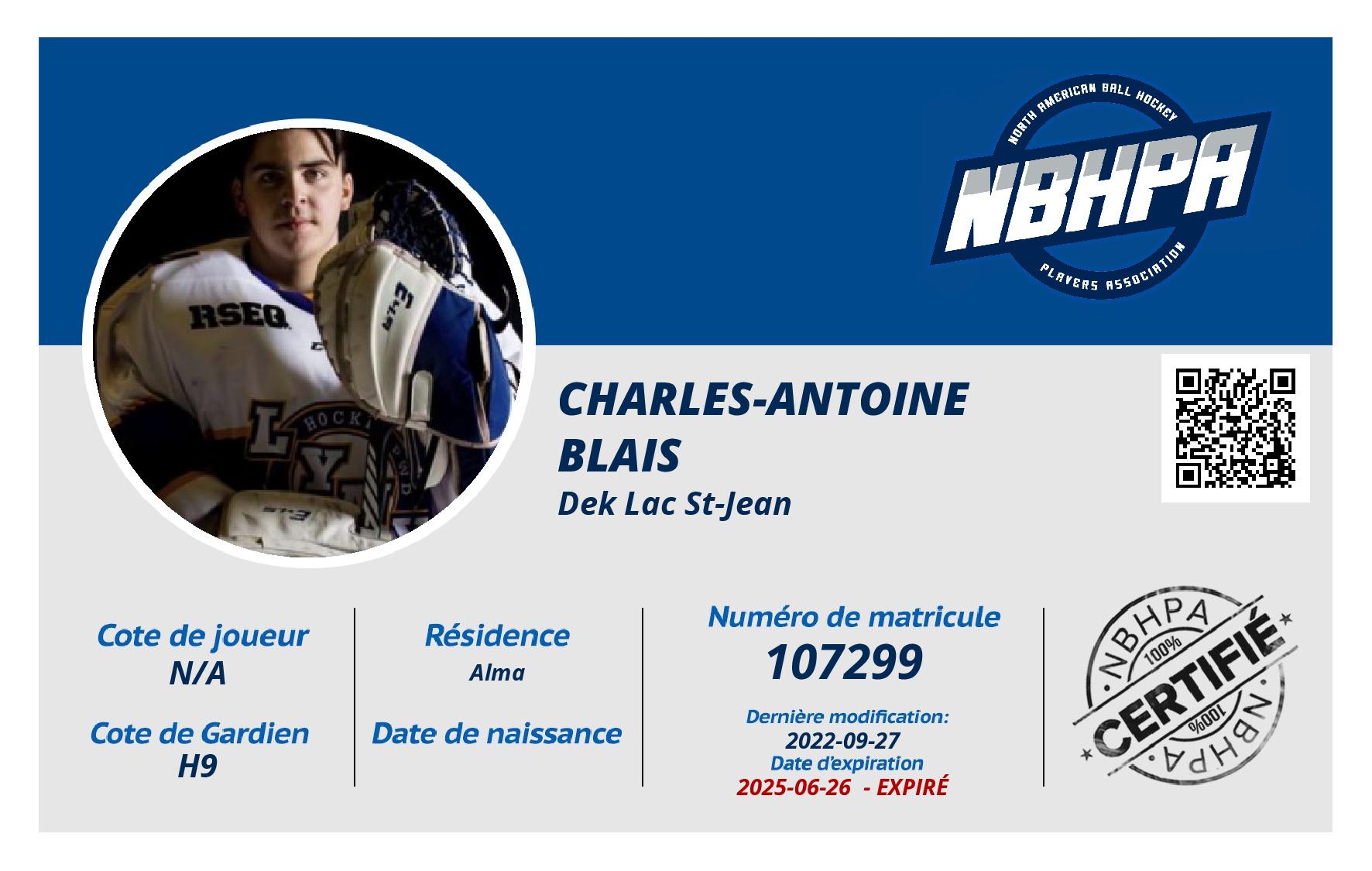 Charles-Antoine  Blais