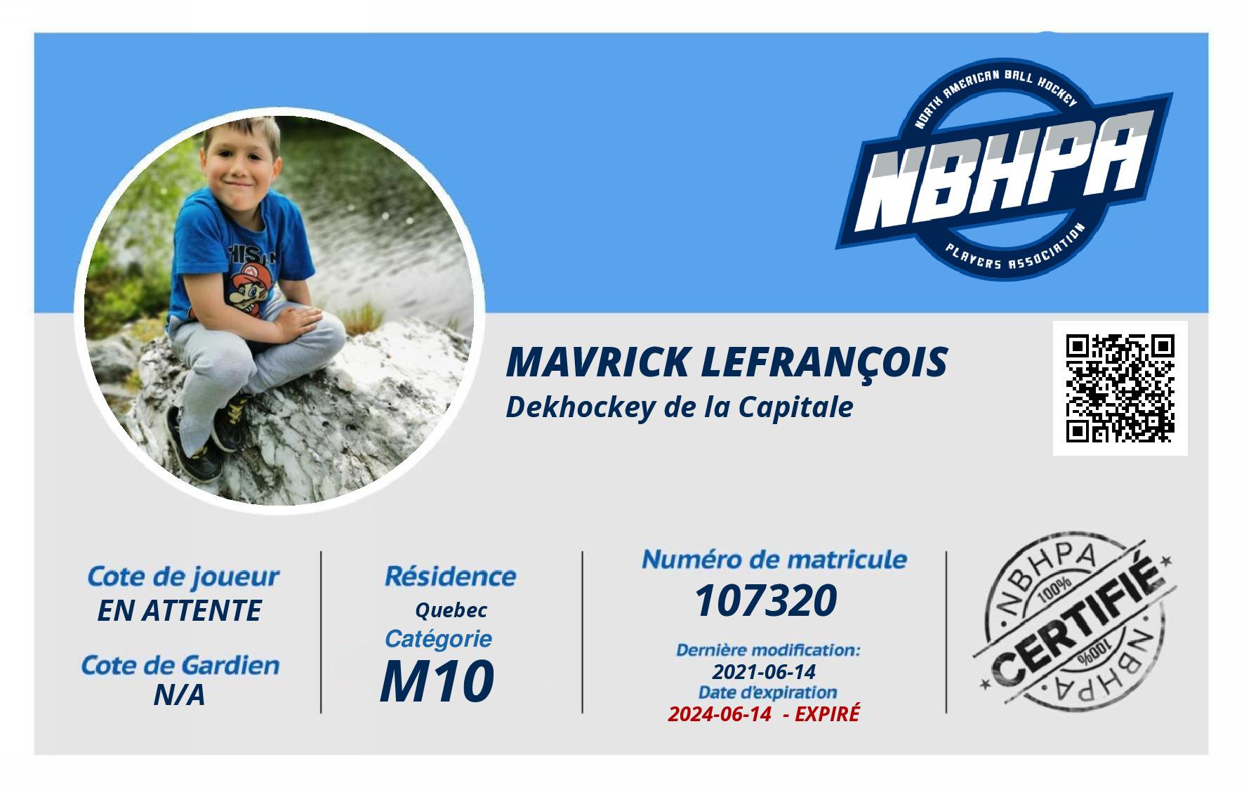 Mavrick Lefrançois