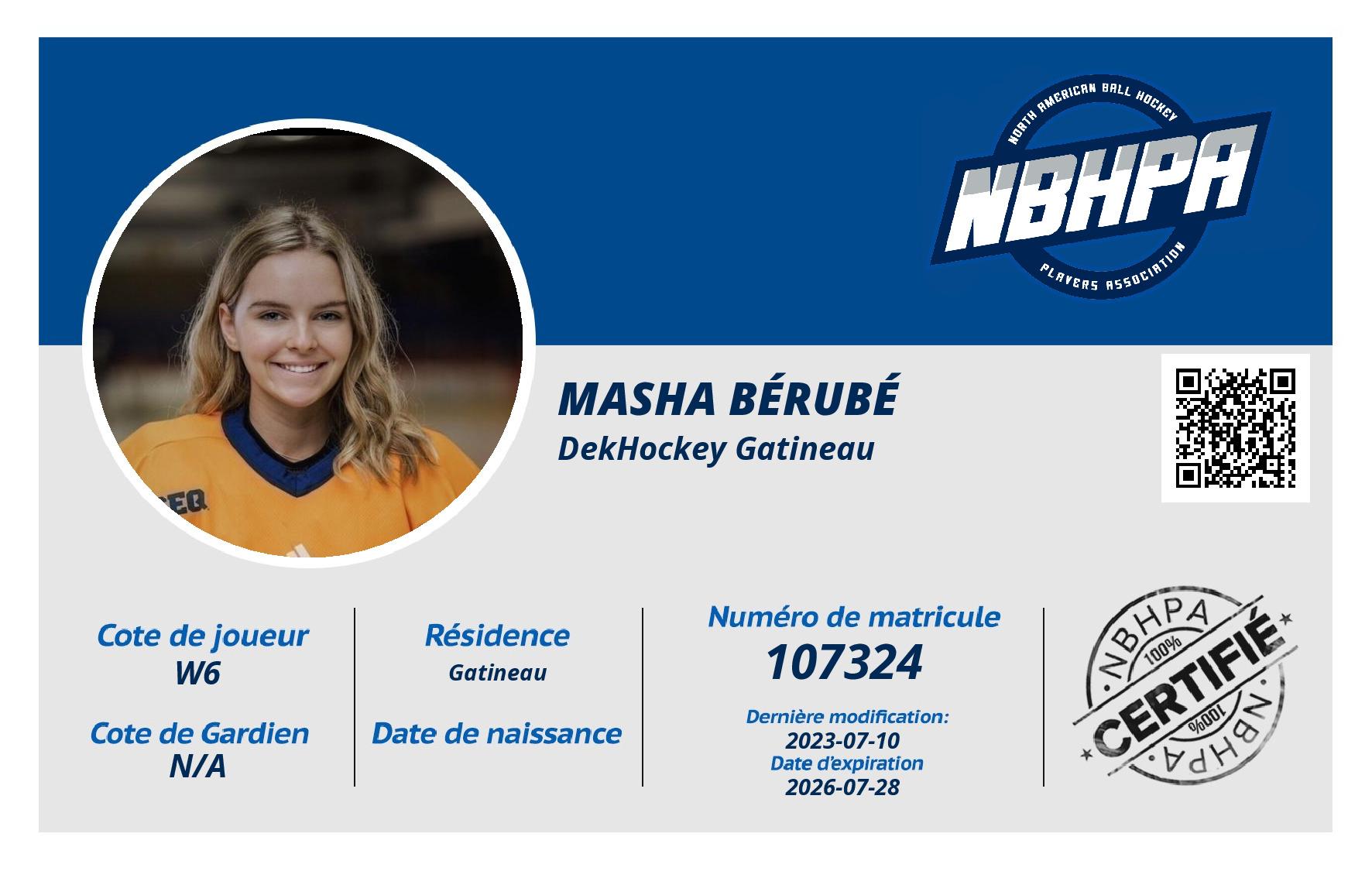 Masha Bérubé