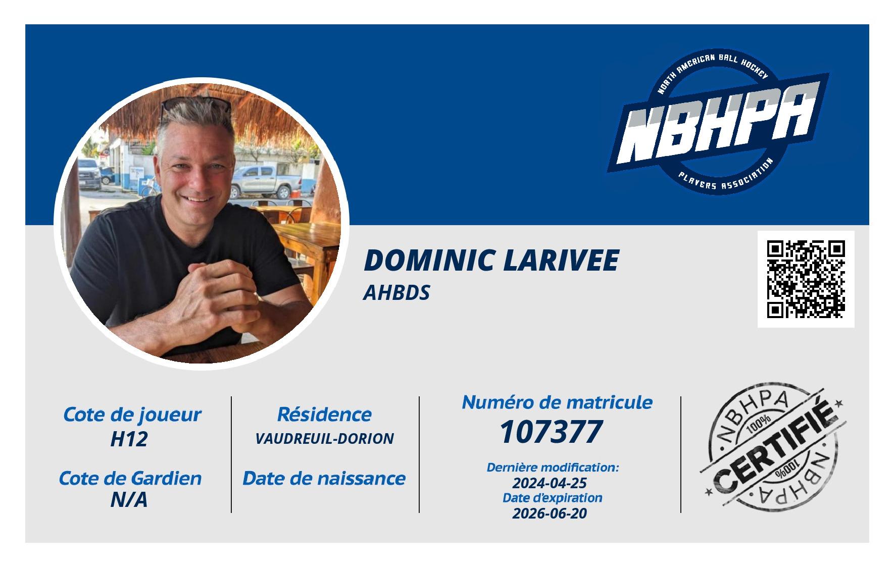 Dominic Larivee