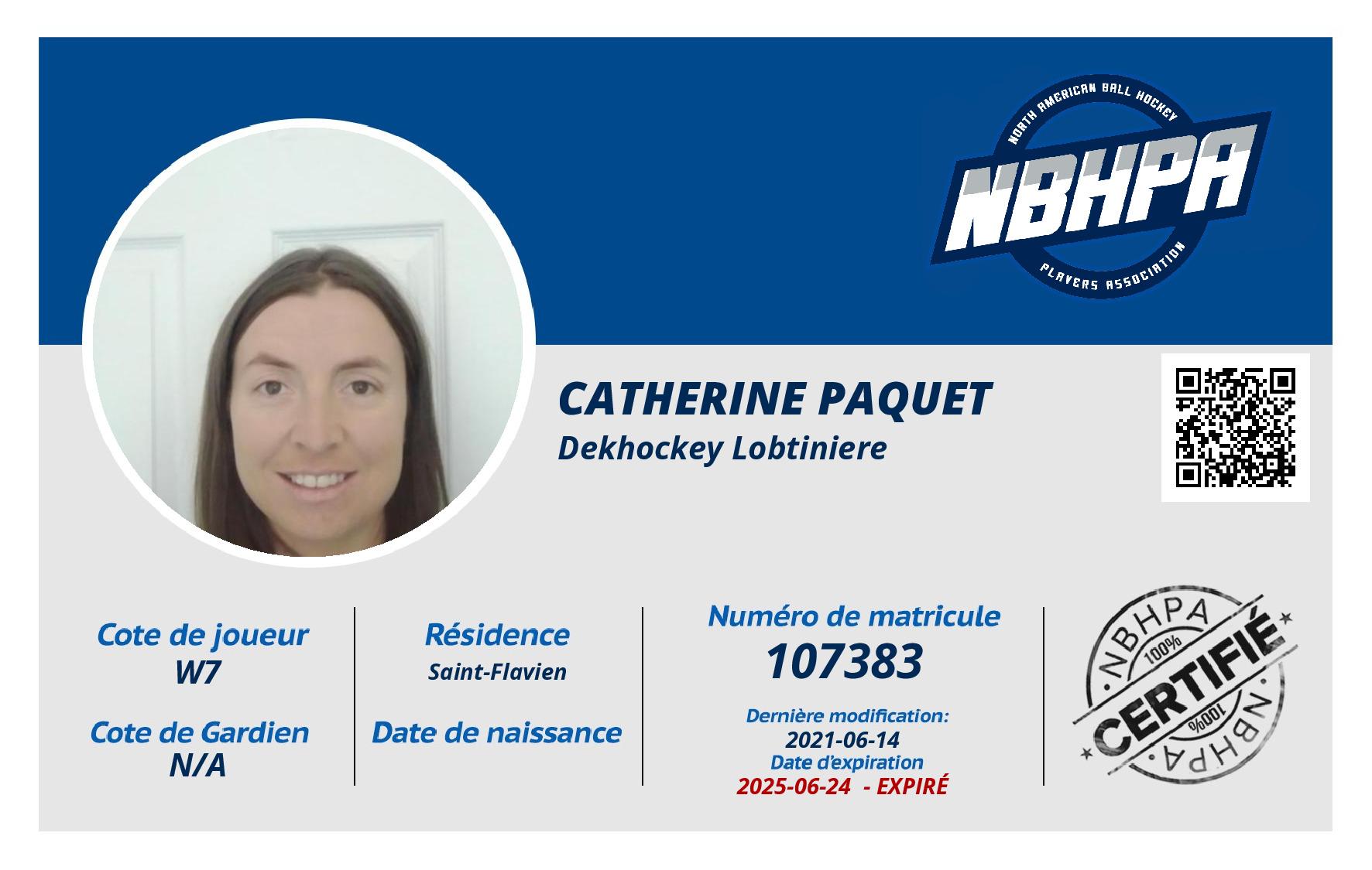 Catherine Paquet