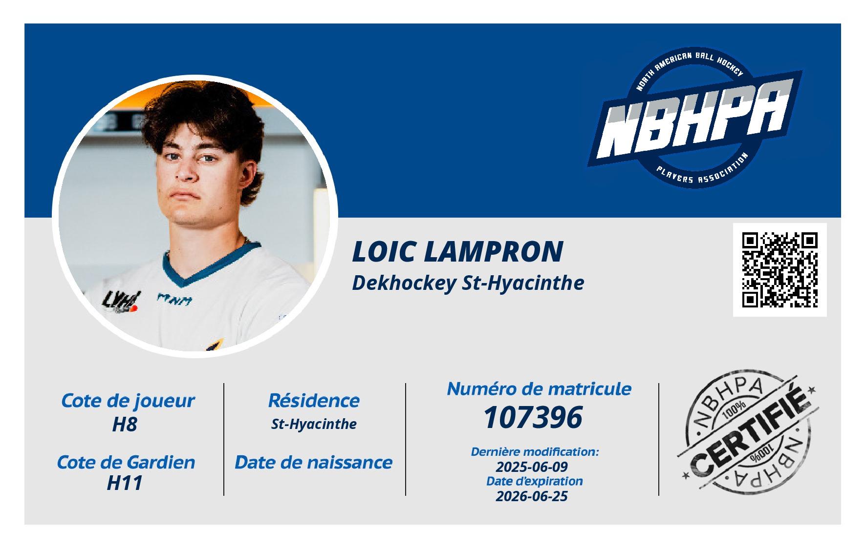 Loic Lampron 