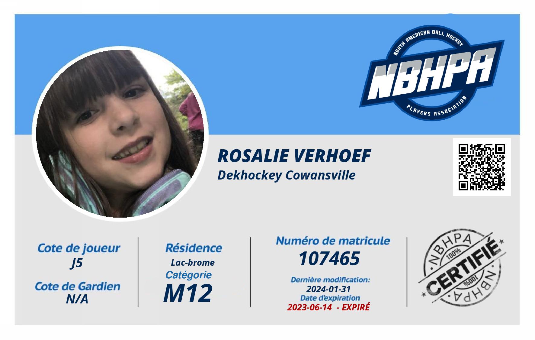 Rosalie Verhoef 