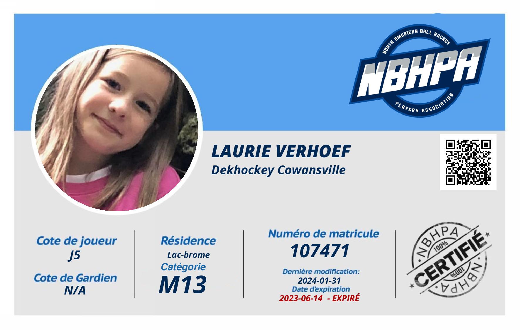 Laurie Verhoef
