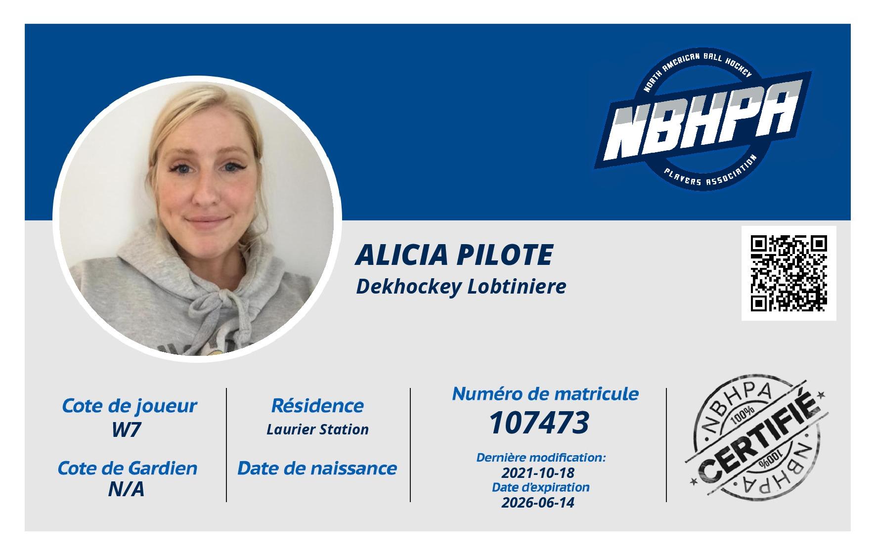 Alicia Pilote