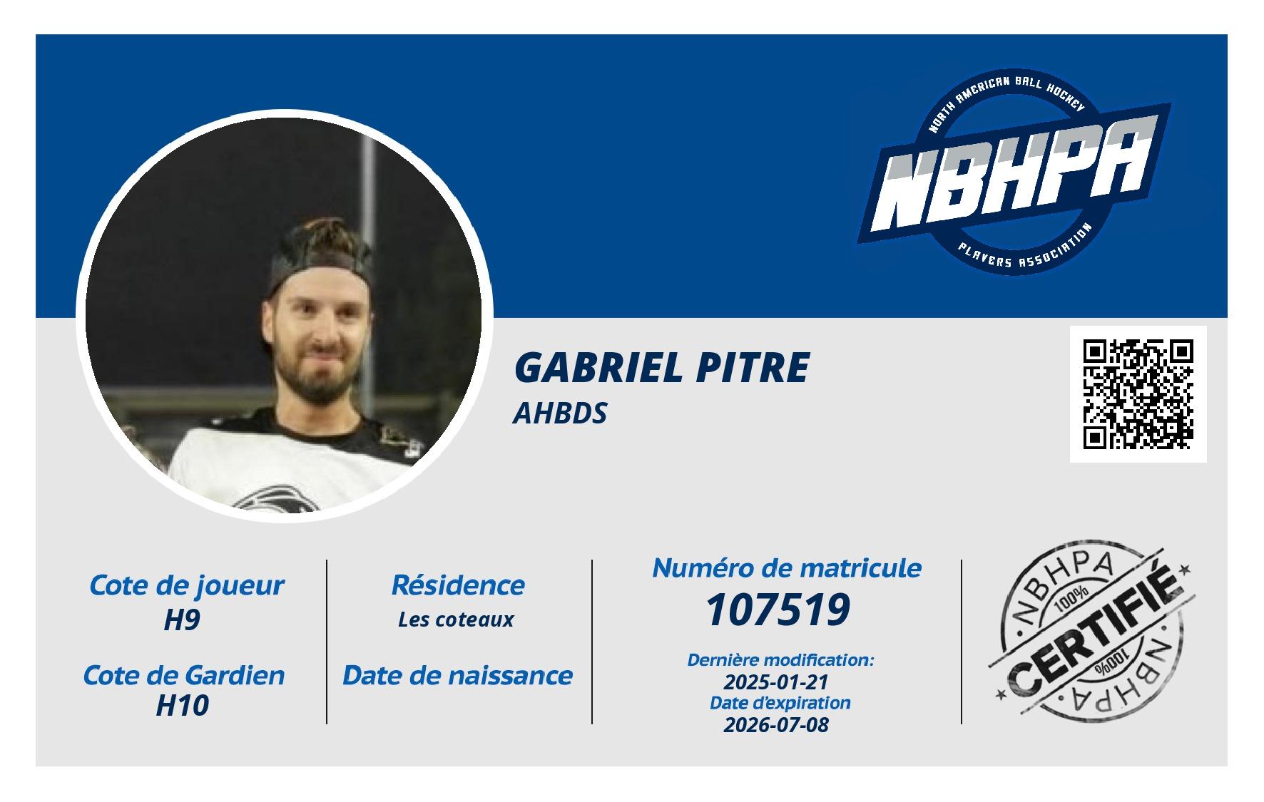 Gabriel Pitre
