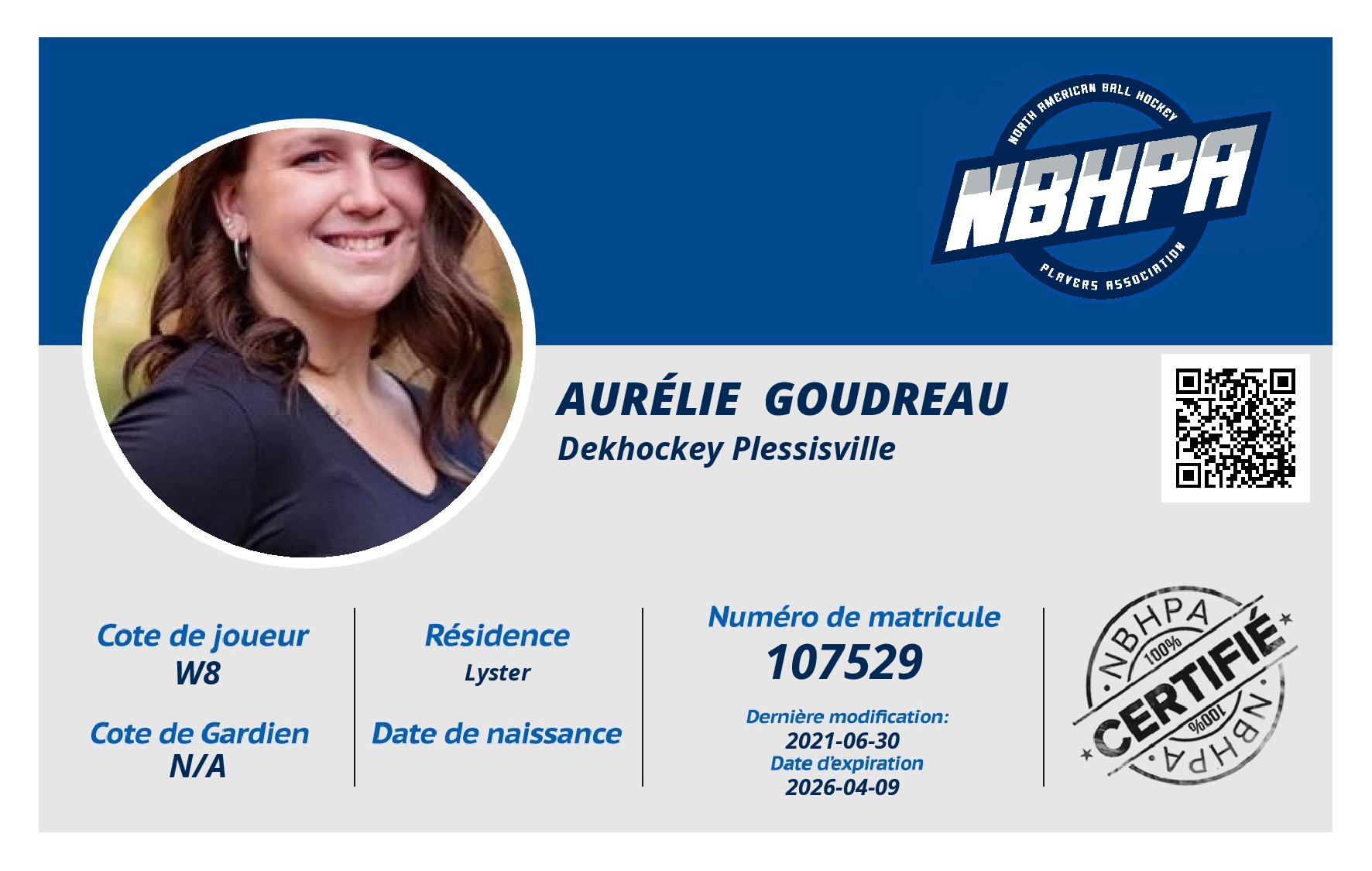 Aurélie  Goudreau