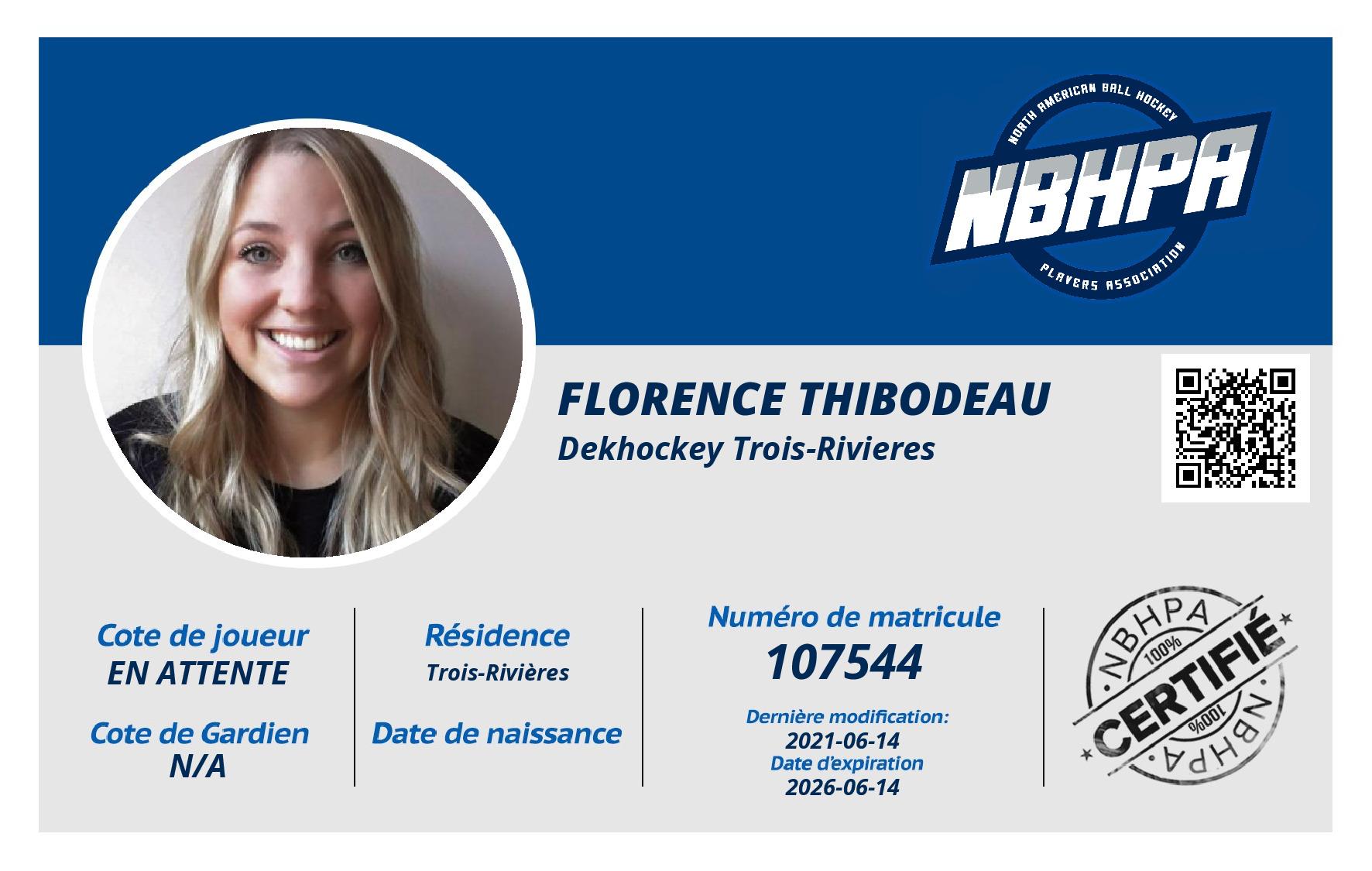 Florence Thibodeau