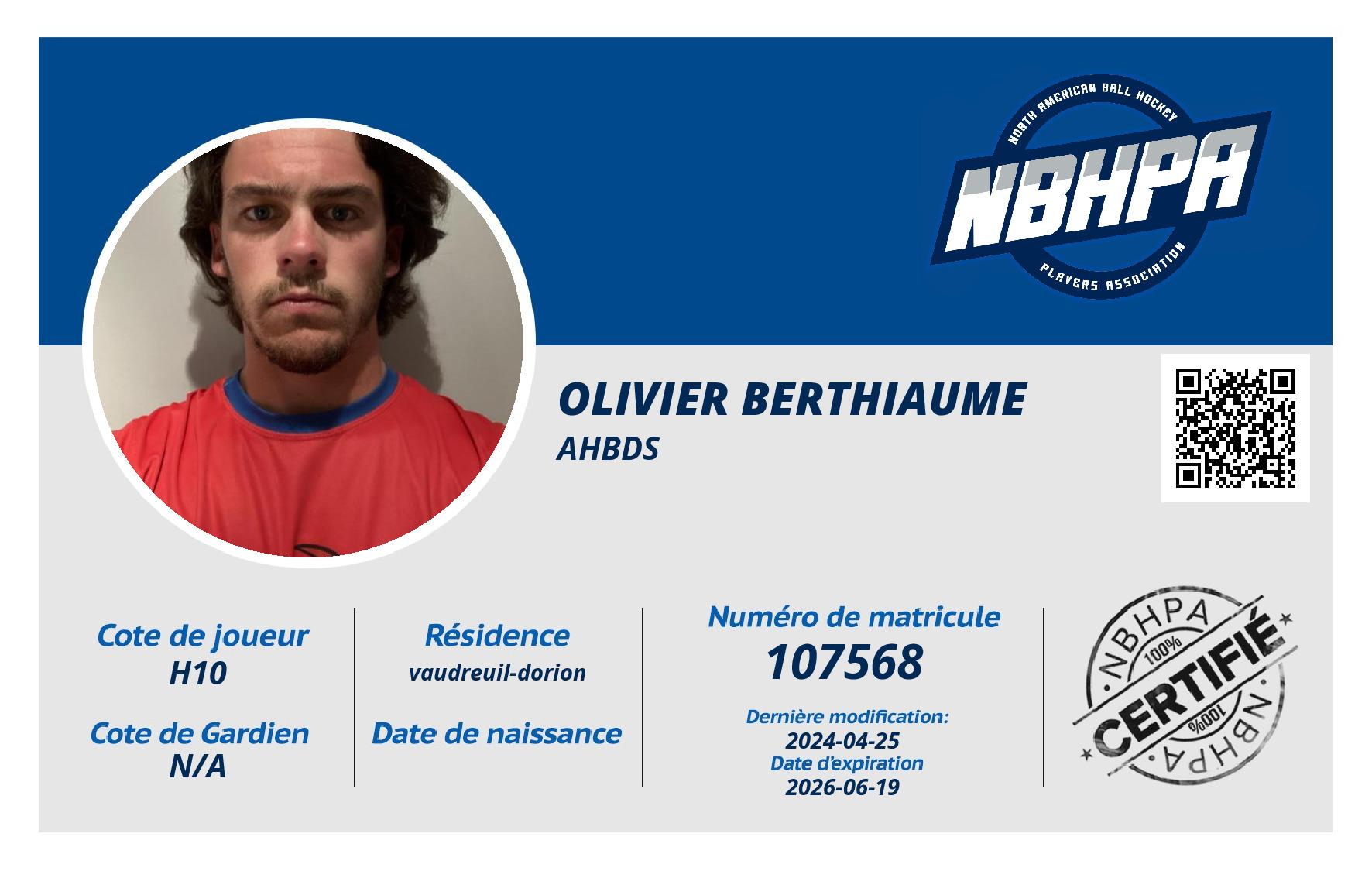 Olivier Berthiaume