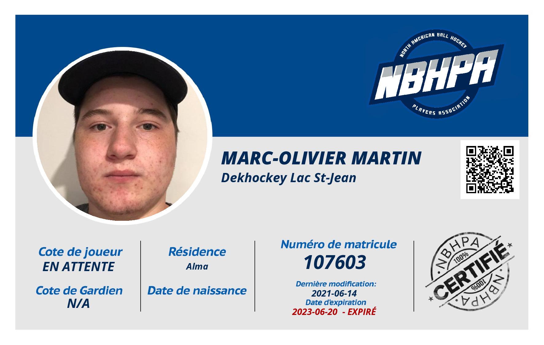 Marc-Olivier Martin