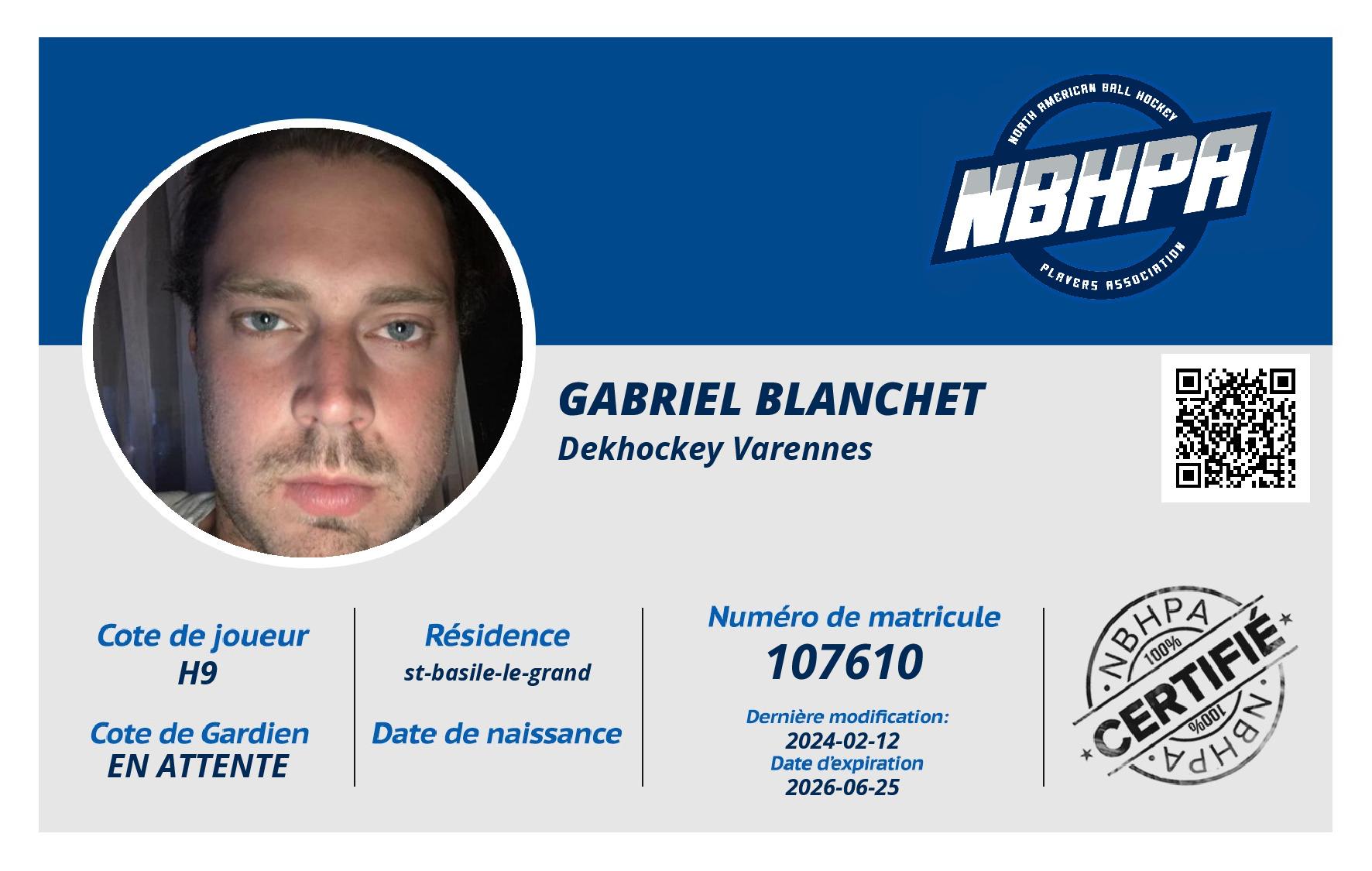 Gabriel Blanchet