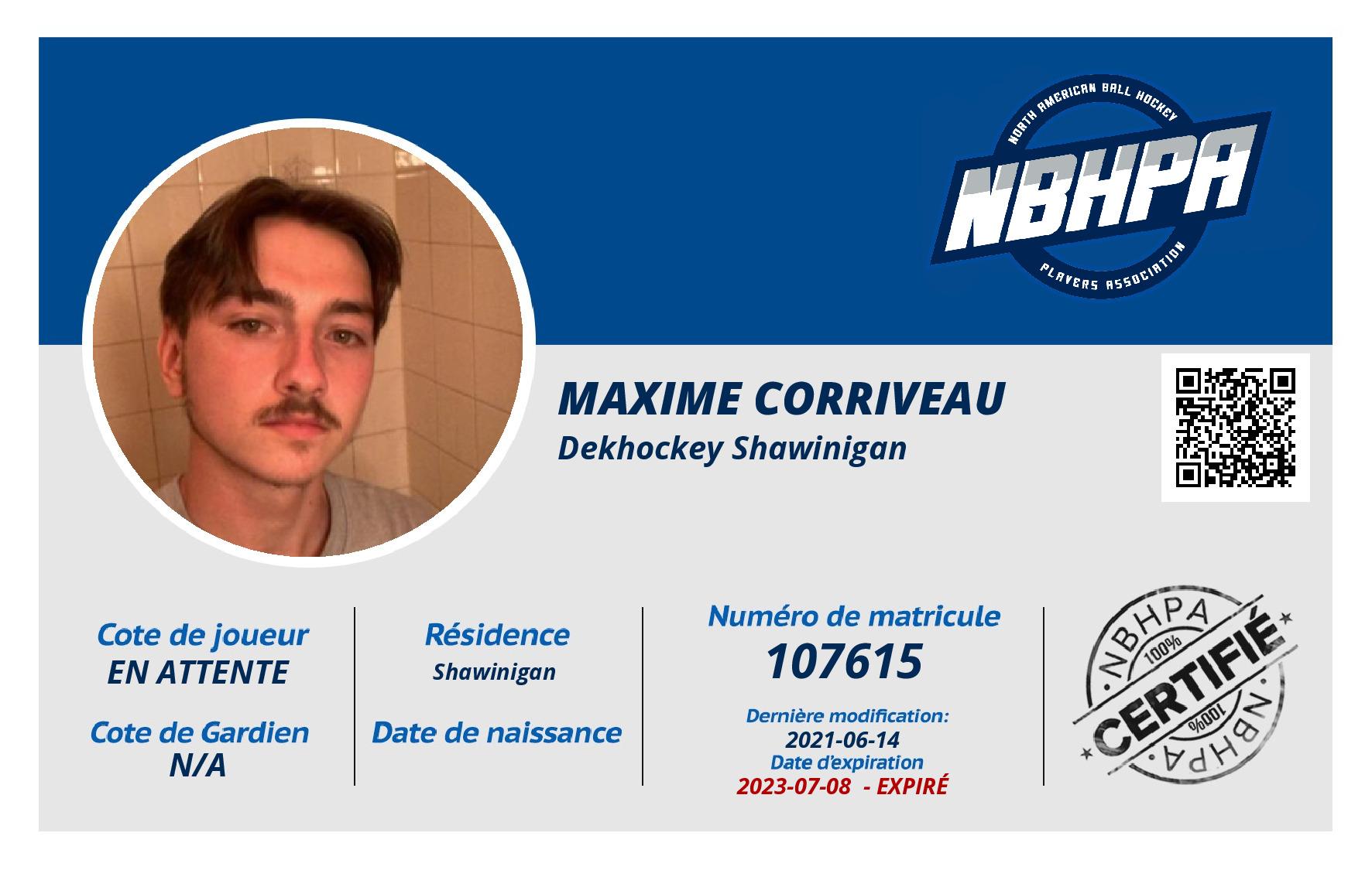 Maxime Corriveau 