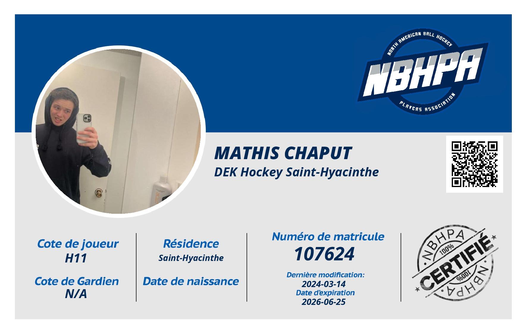 Mathis Chaput