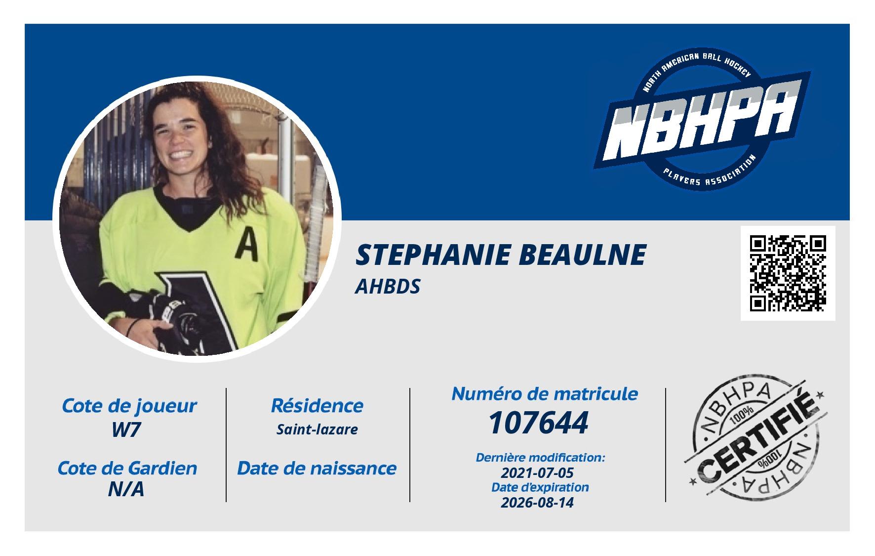 Stephanie Beaulne