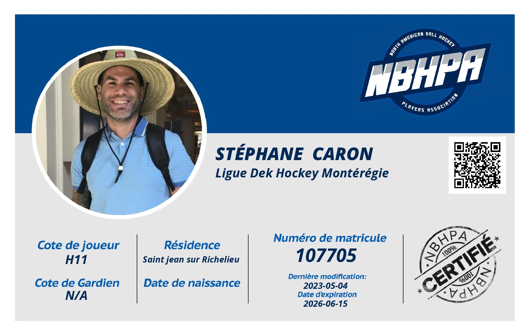 Stéphane  Caron 