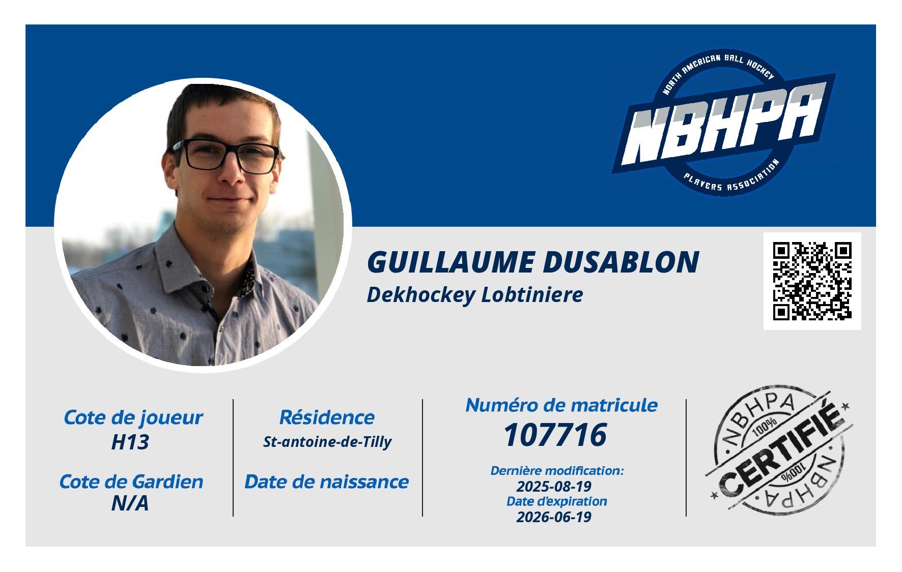 Guillaume Dusablon
