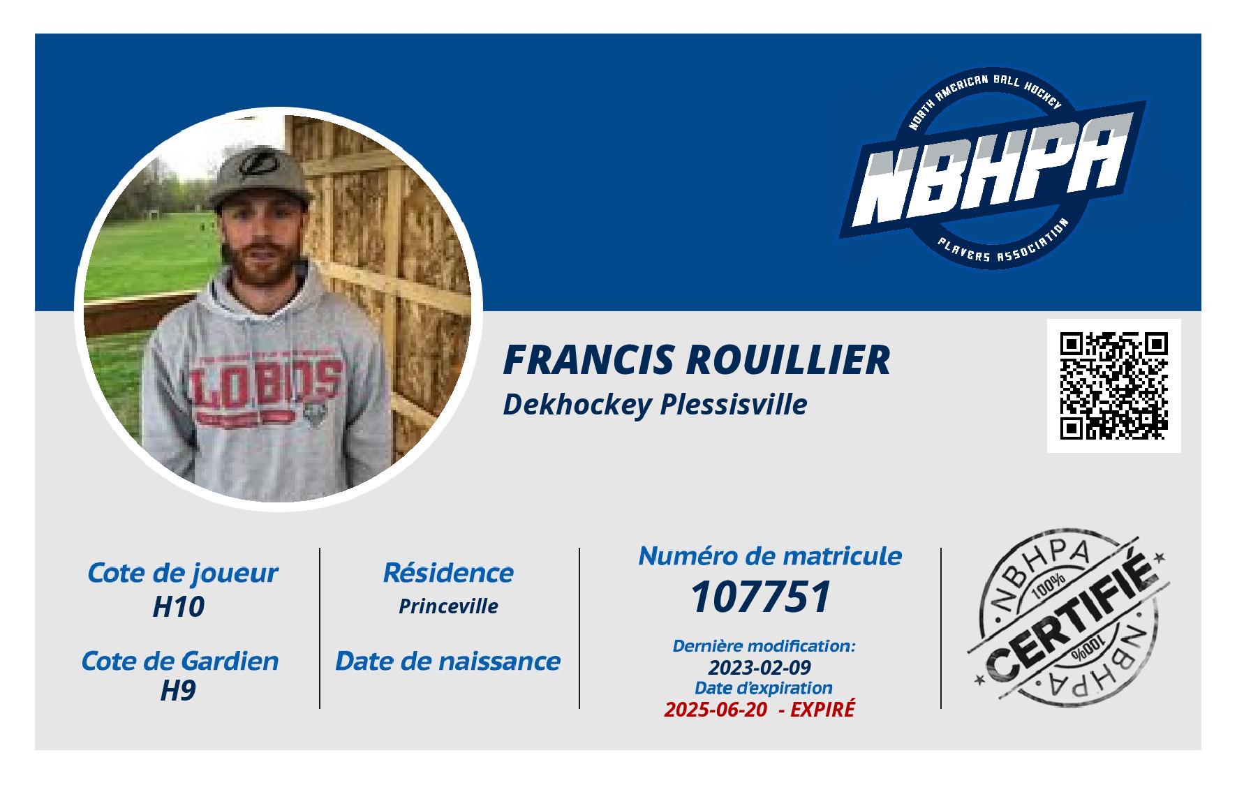 Francis Rouillier
