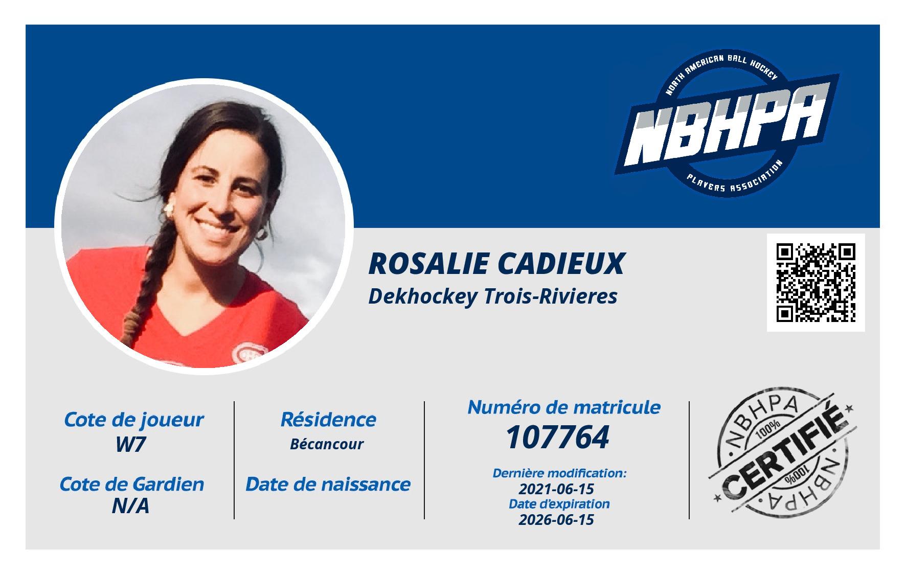 Rosalie Cadieux 