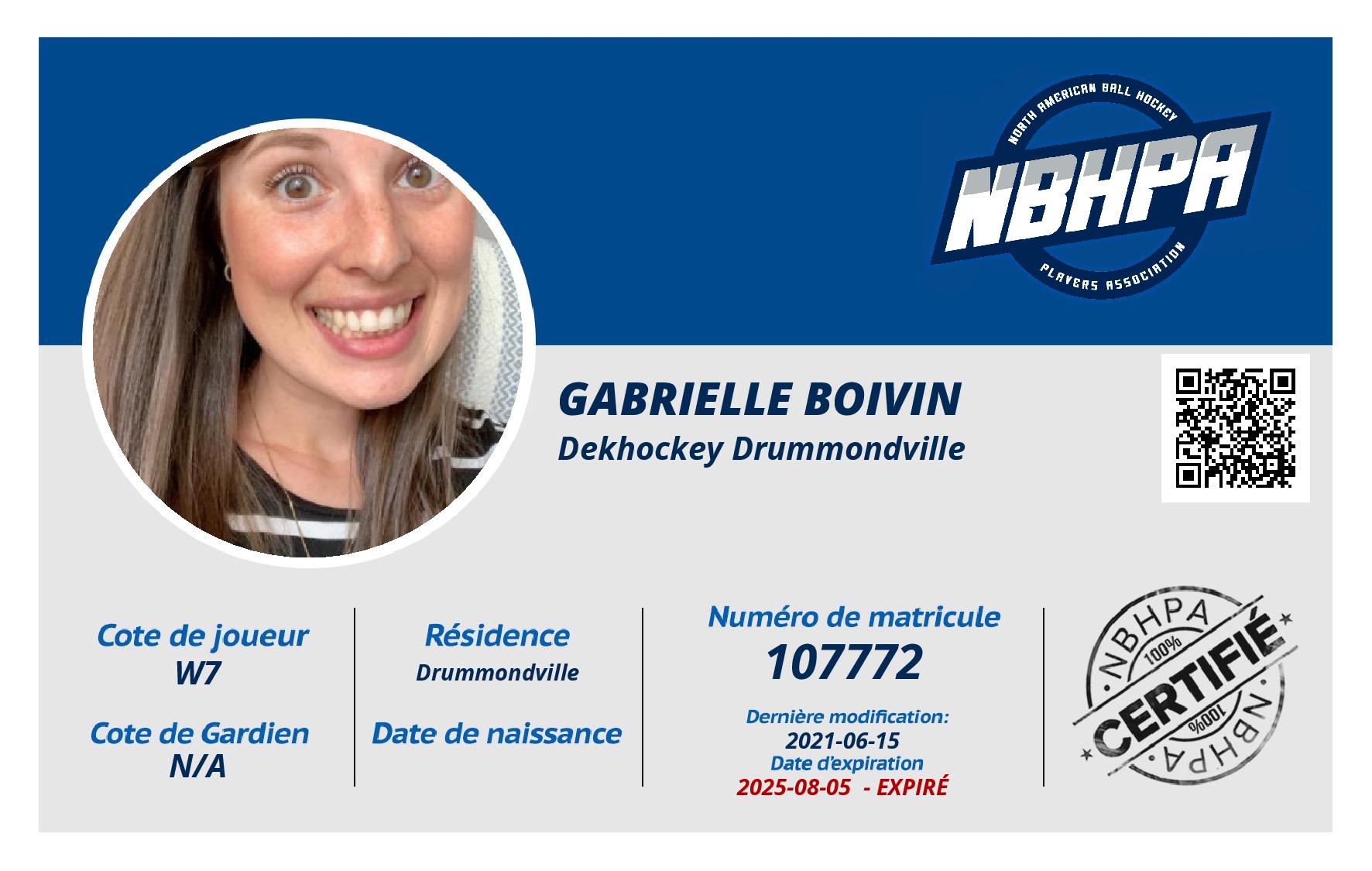 Gabrielle Boivin