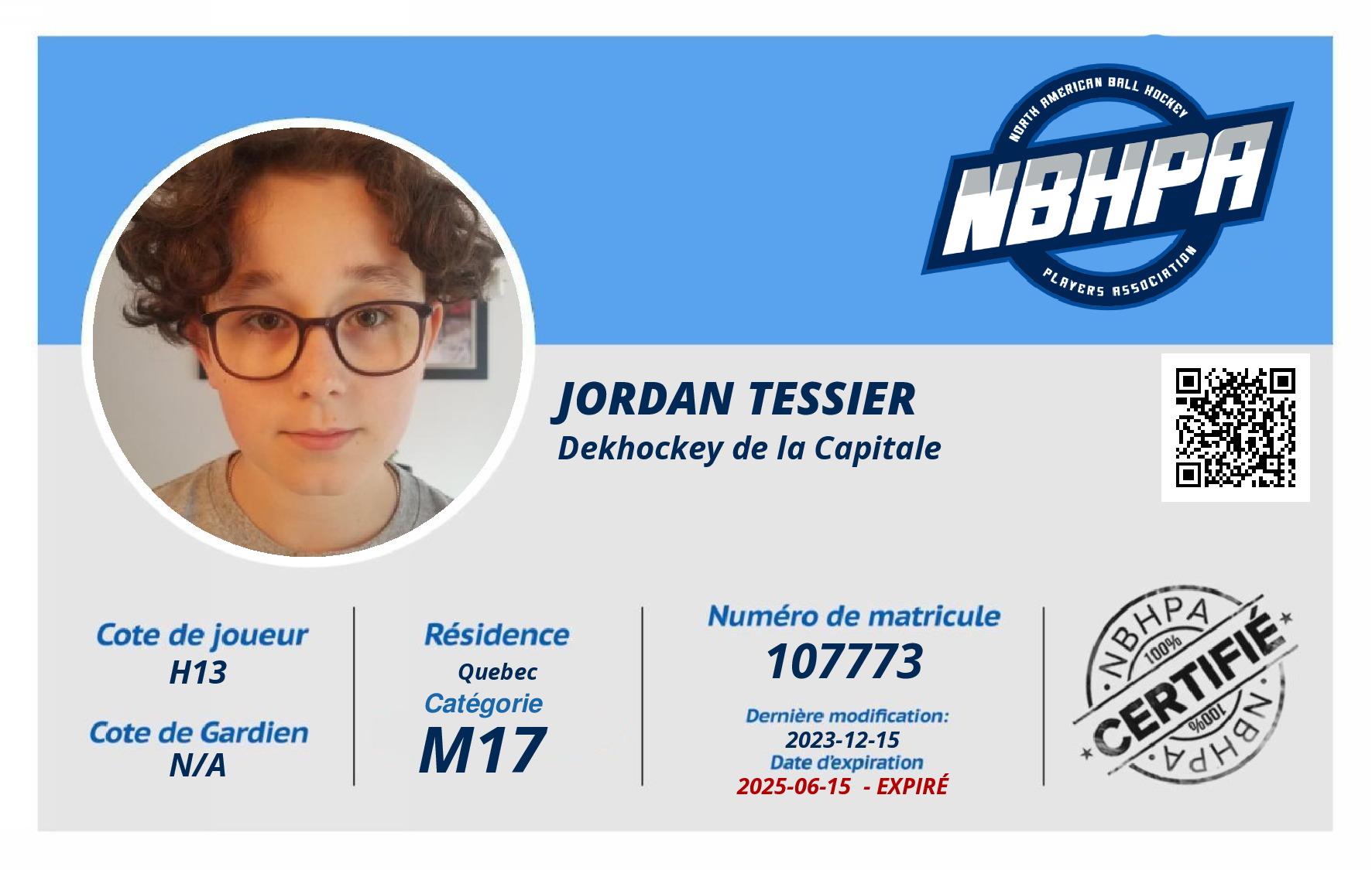 Jordan Tessier