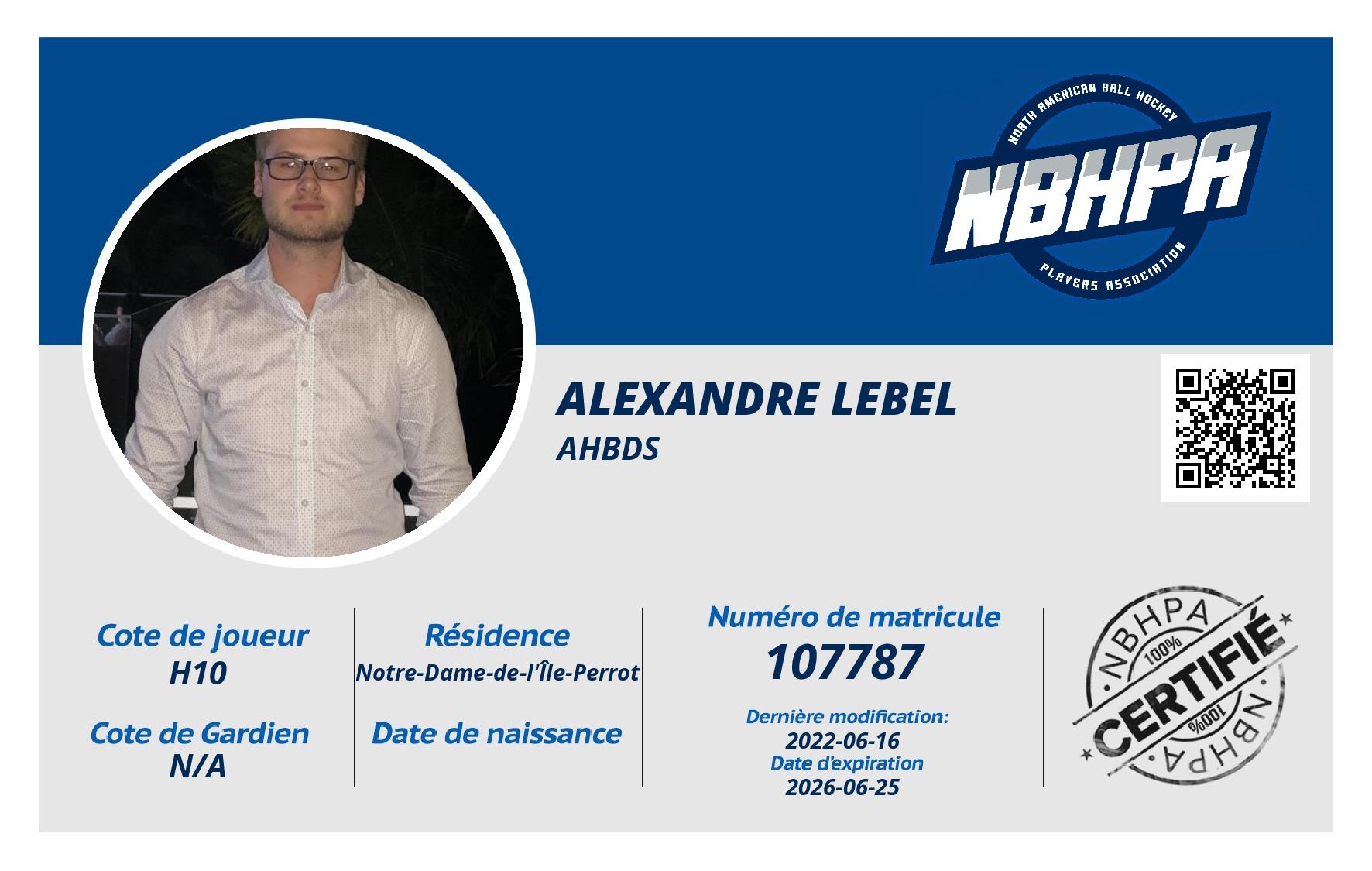 Alexandre Lebel