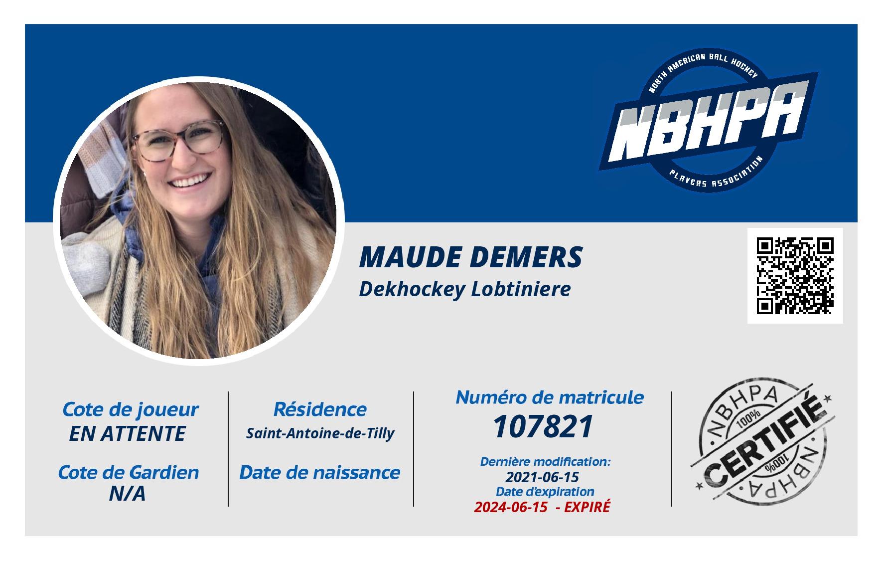 Maude Demers