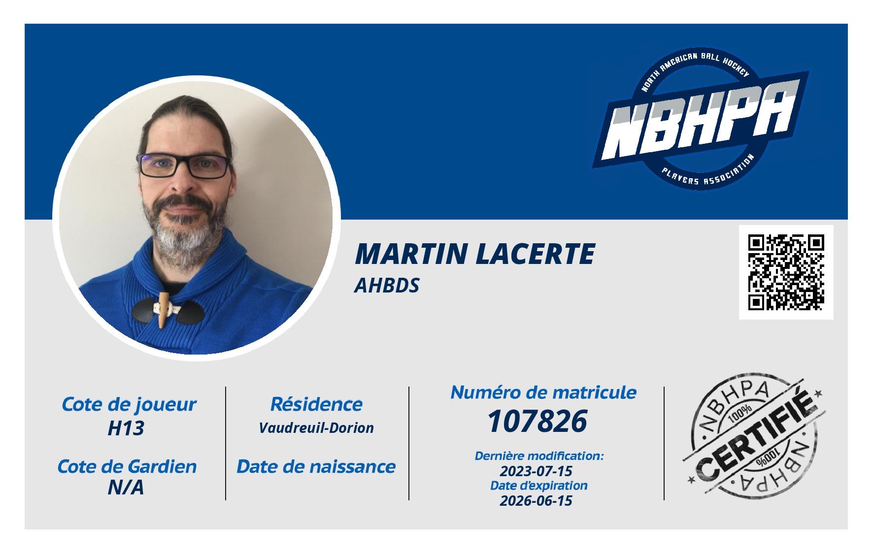 Martin Lacerte