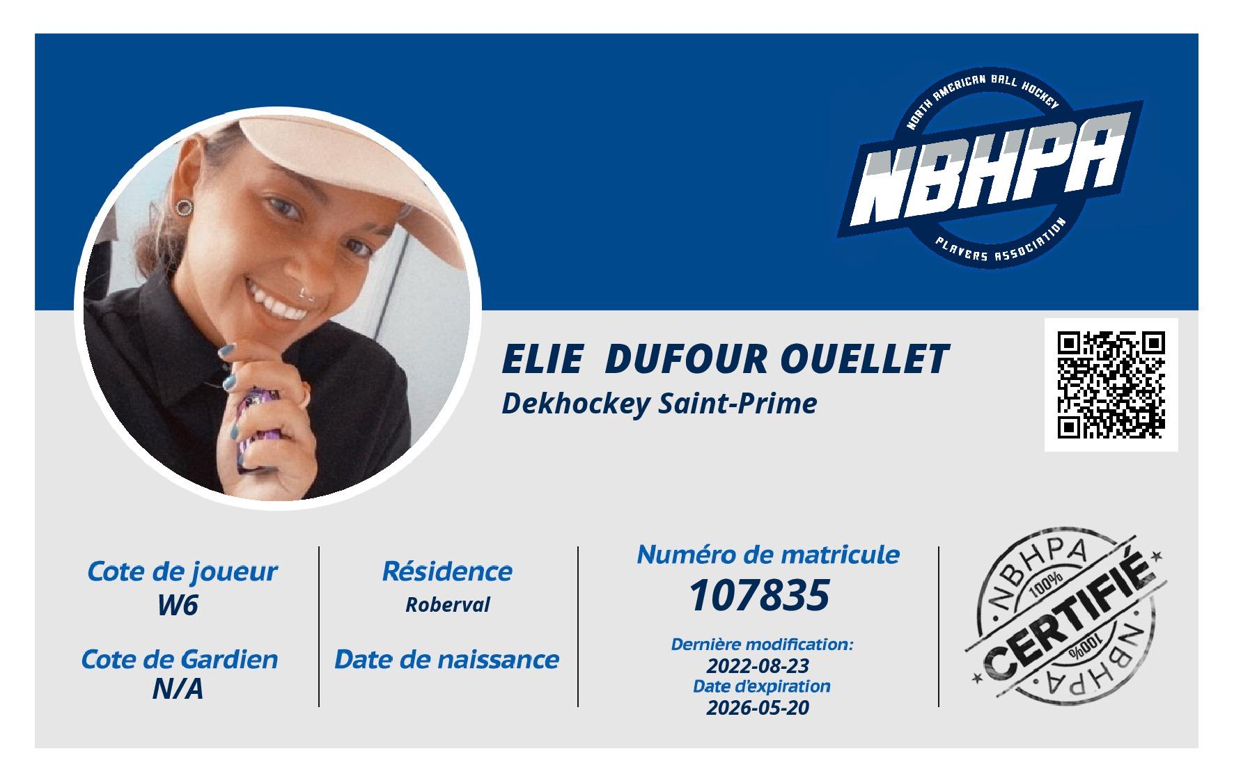 Elie  Dufour Ouellet