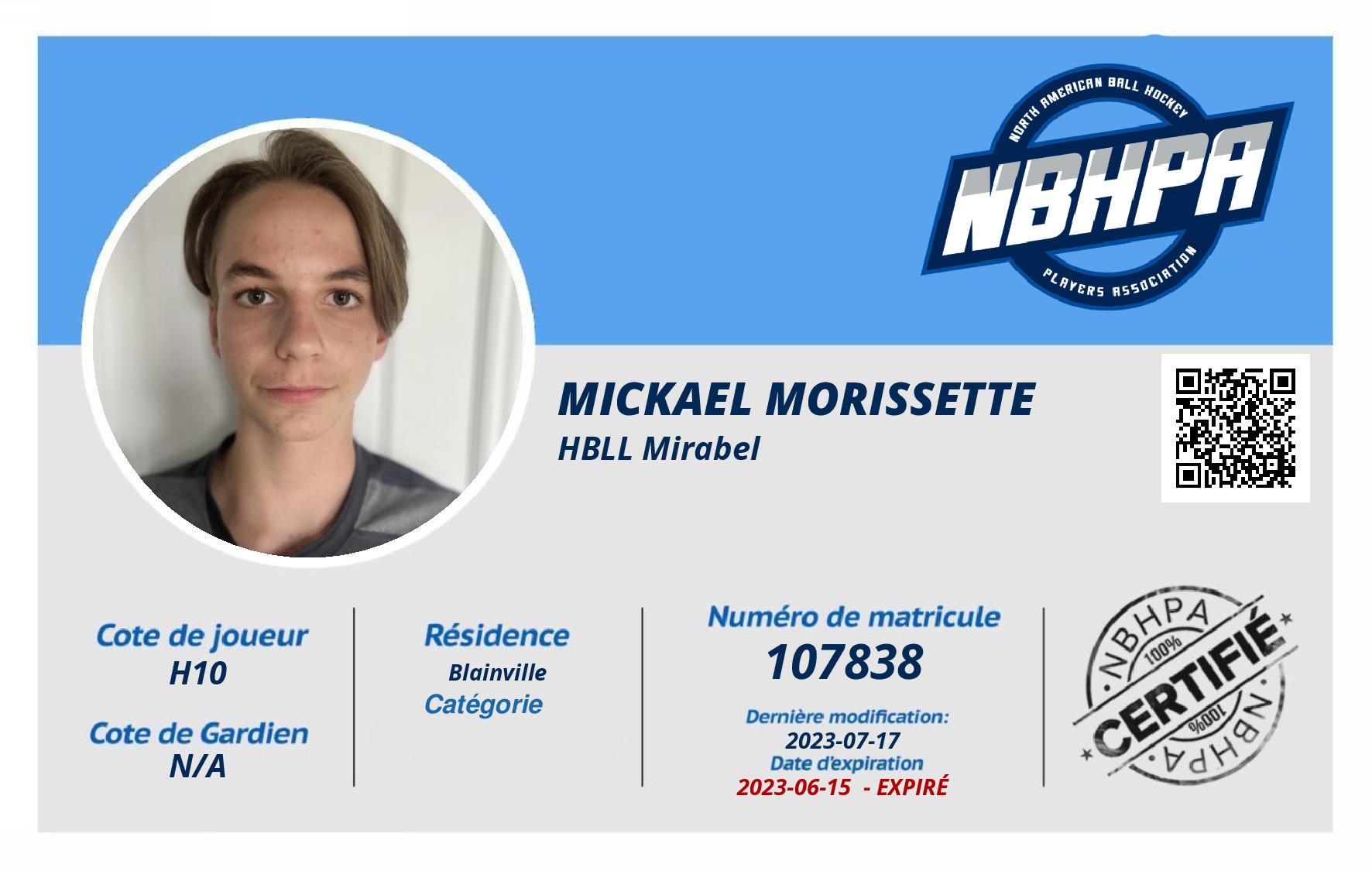 Mickael Morissette