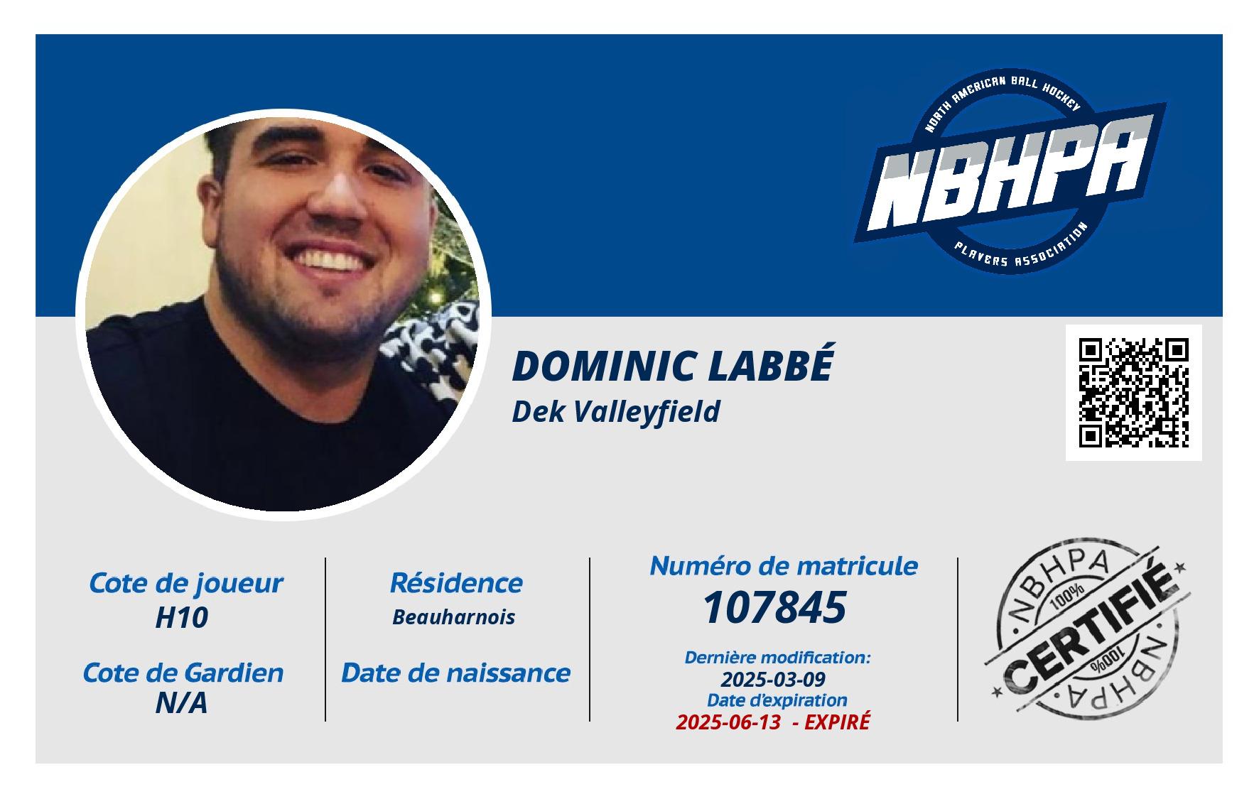 Dominic Labbé
