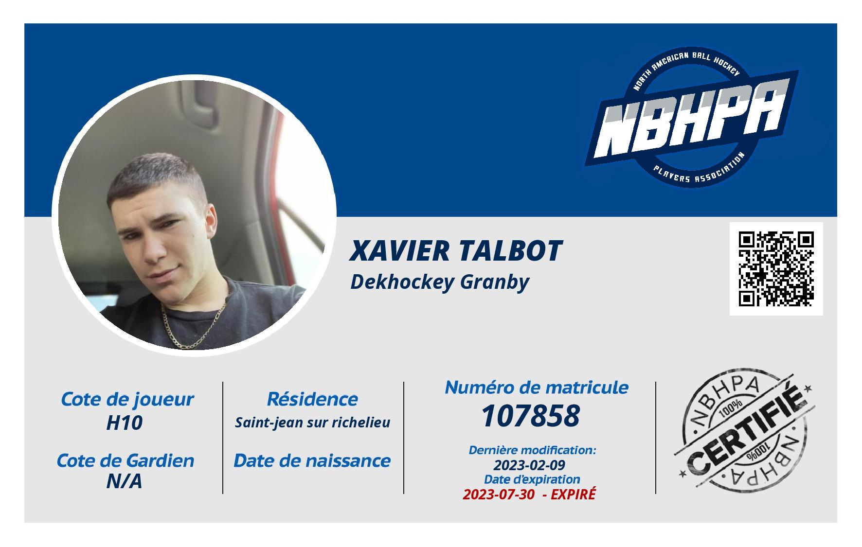 Xavier Talbot