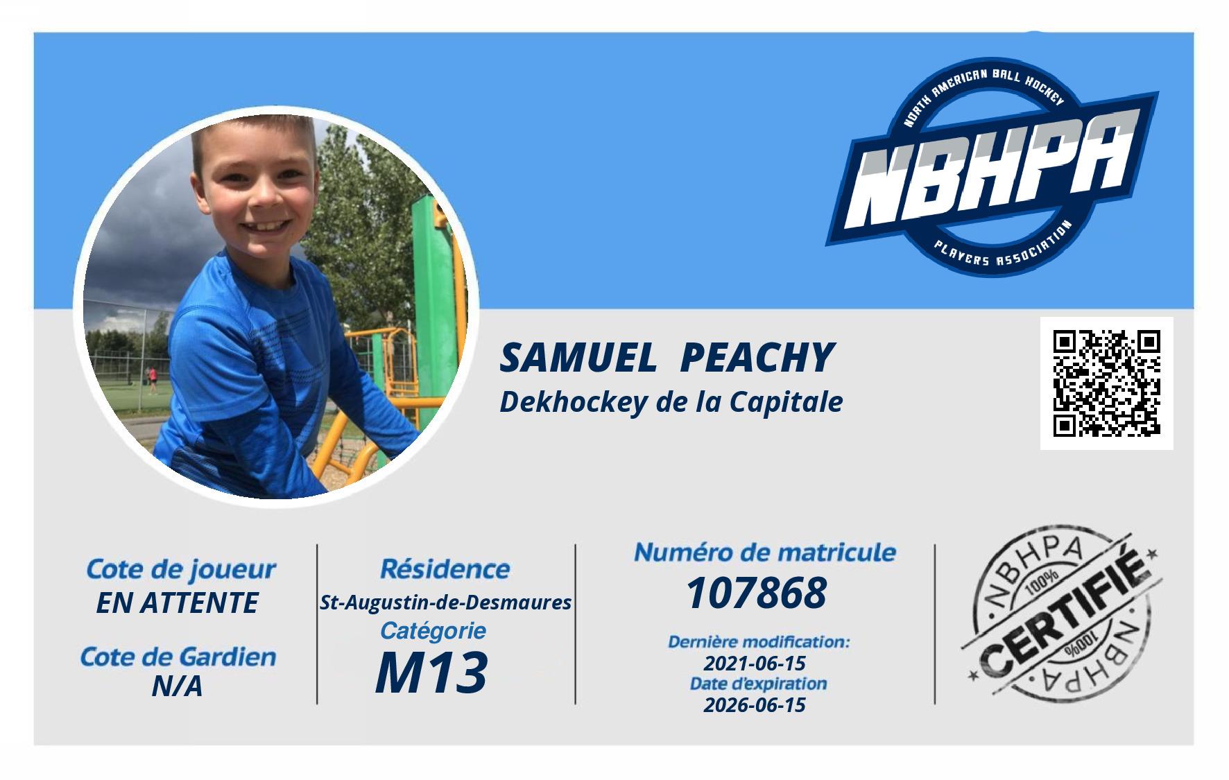 Samuel  Peachy 