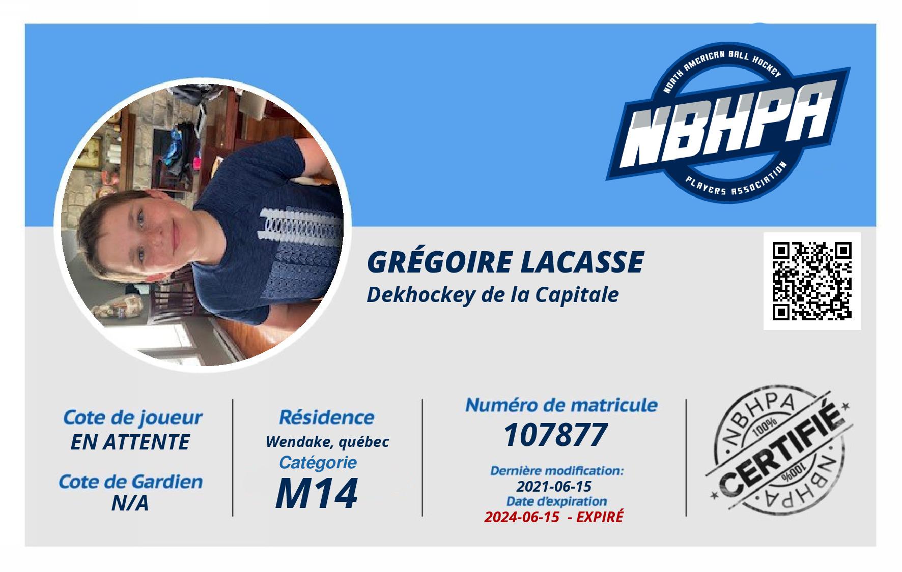 Grégoire Lacasse