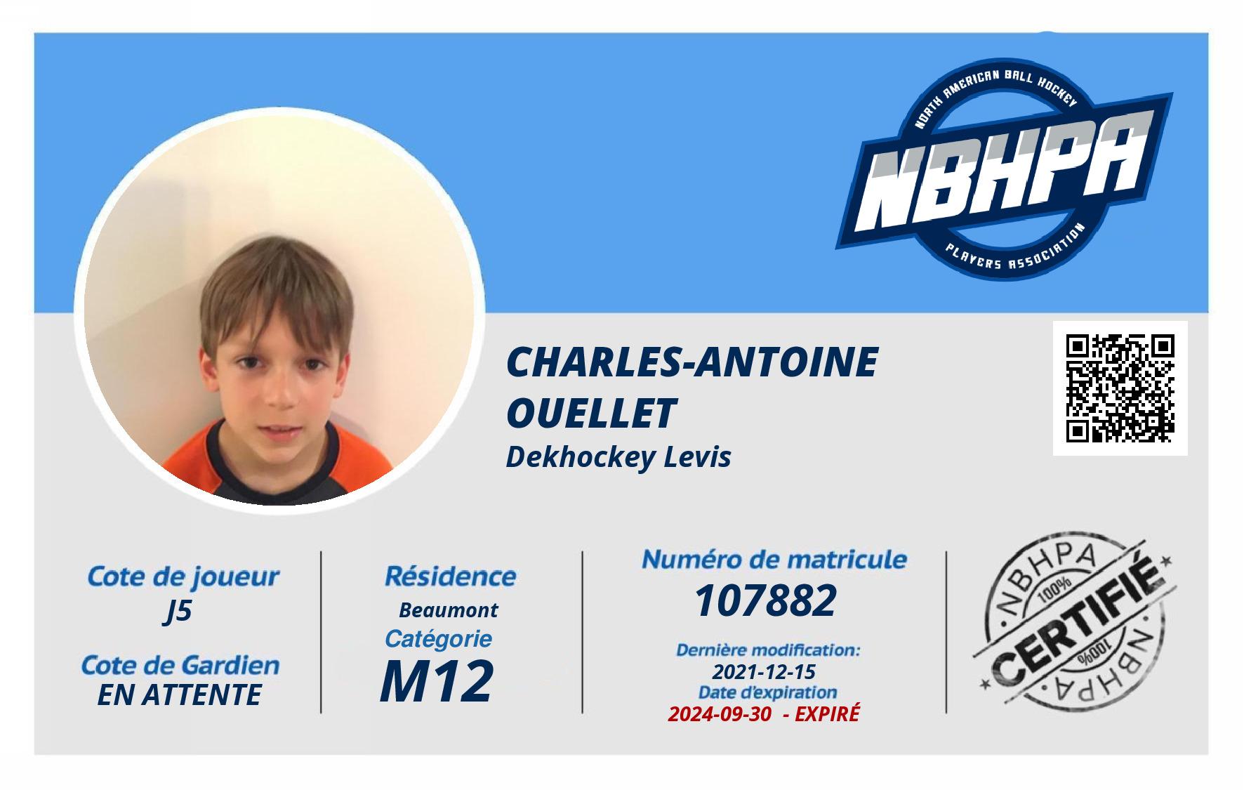 Charles-Antoine  Ouellet 