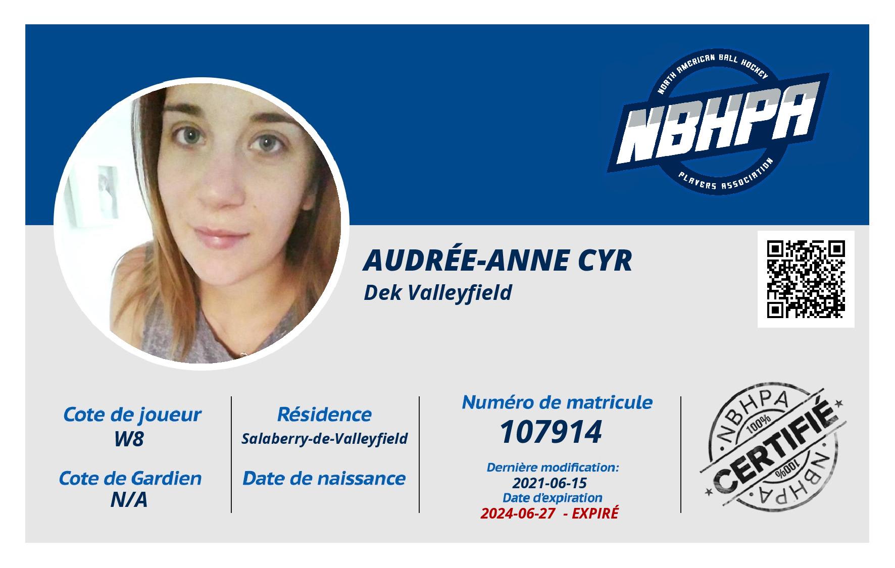Audrée-Anne Cyr