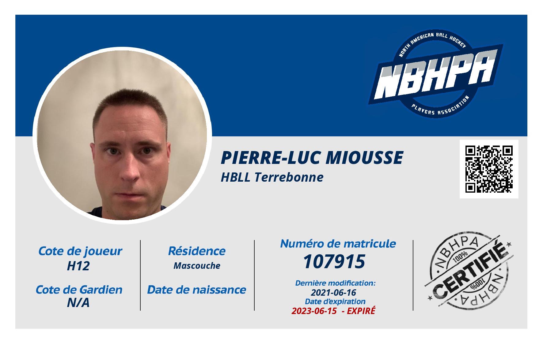 Pierre-Luc Miousse