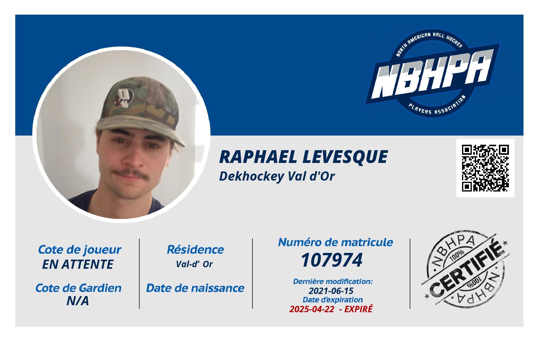 Raphael Levesque