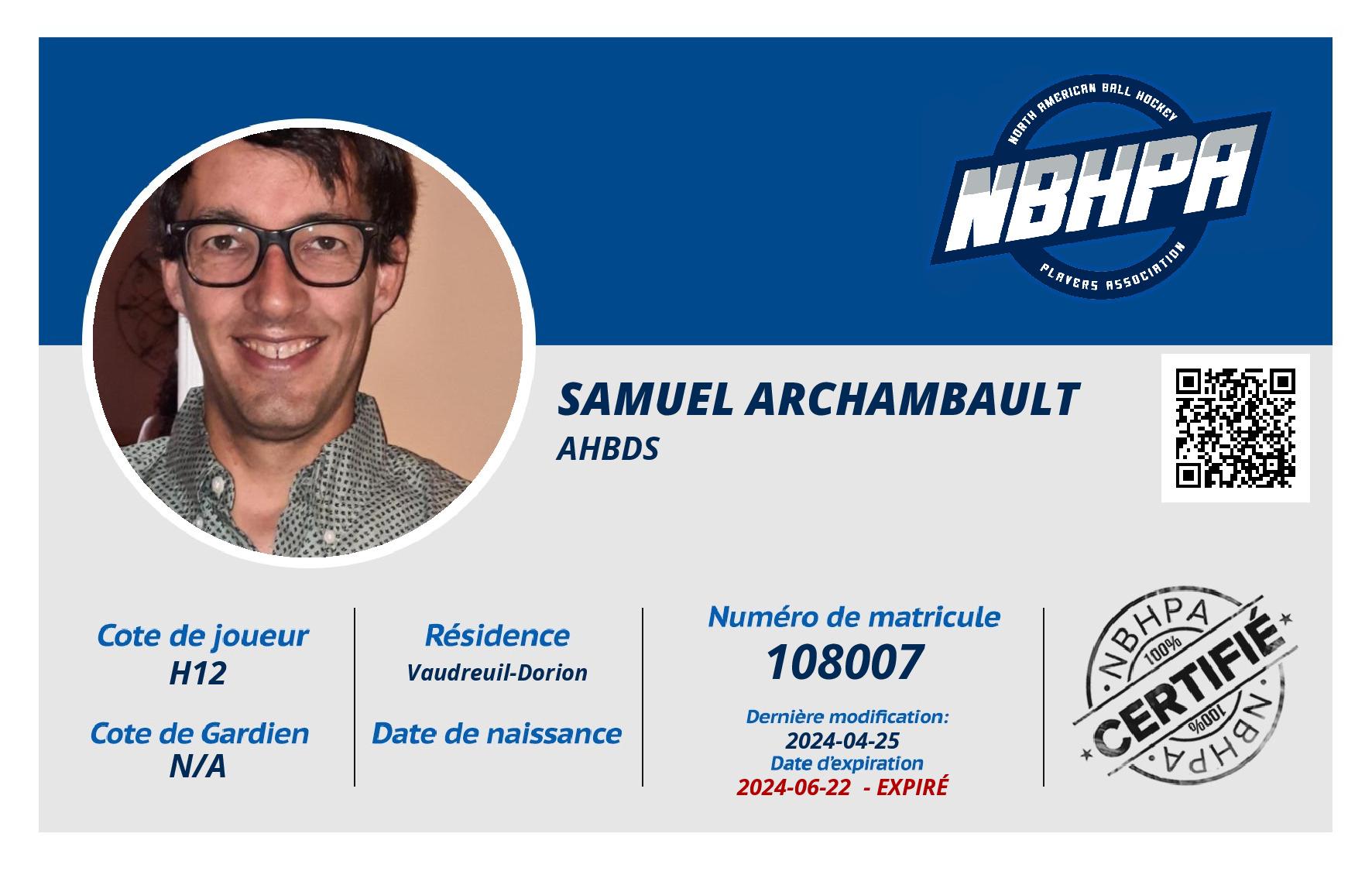 Samuel Archambault