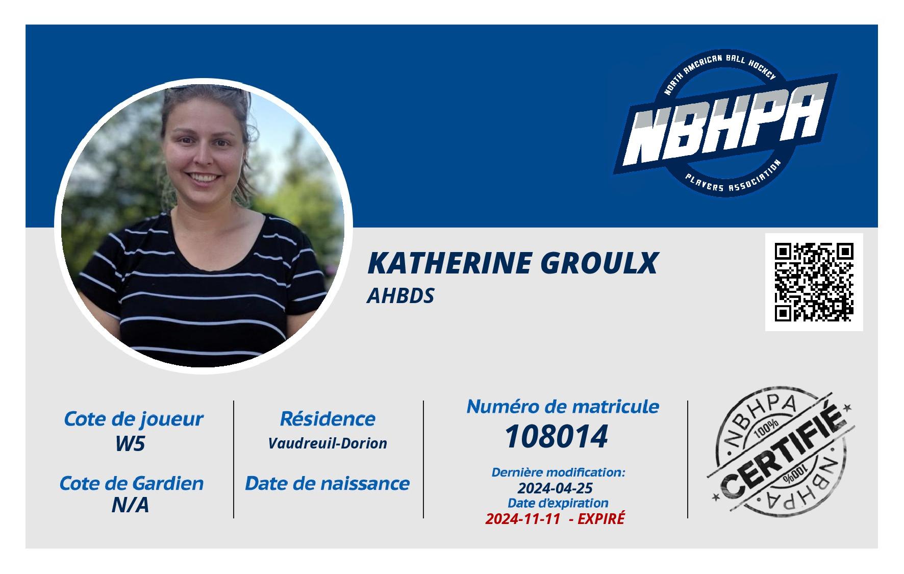 Katherine Groulx