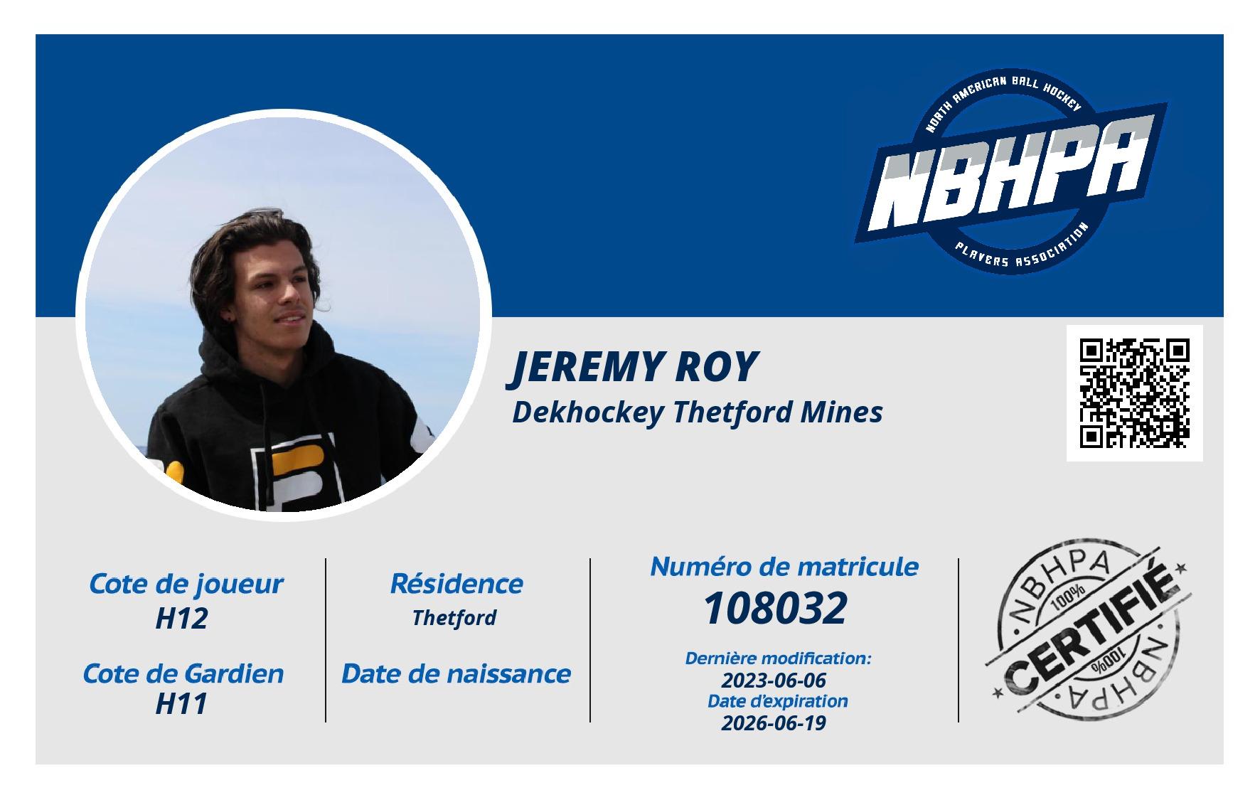 Jeremy Roy